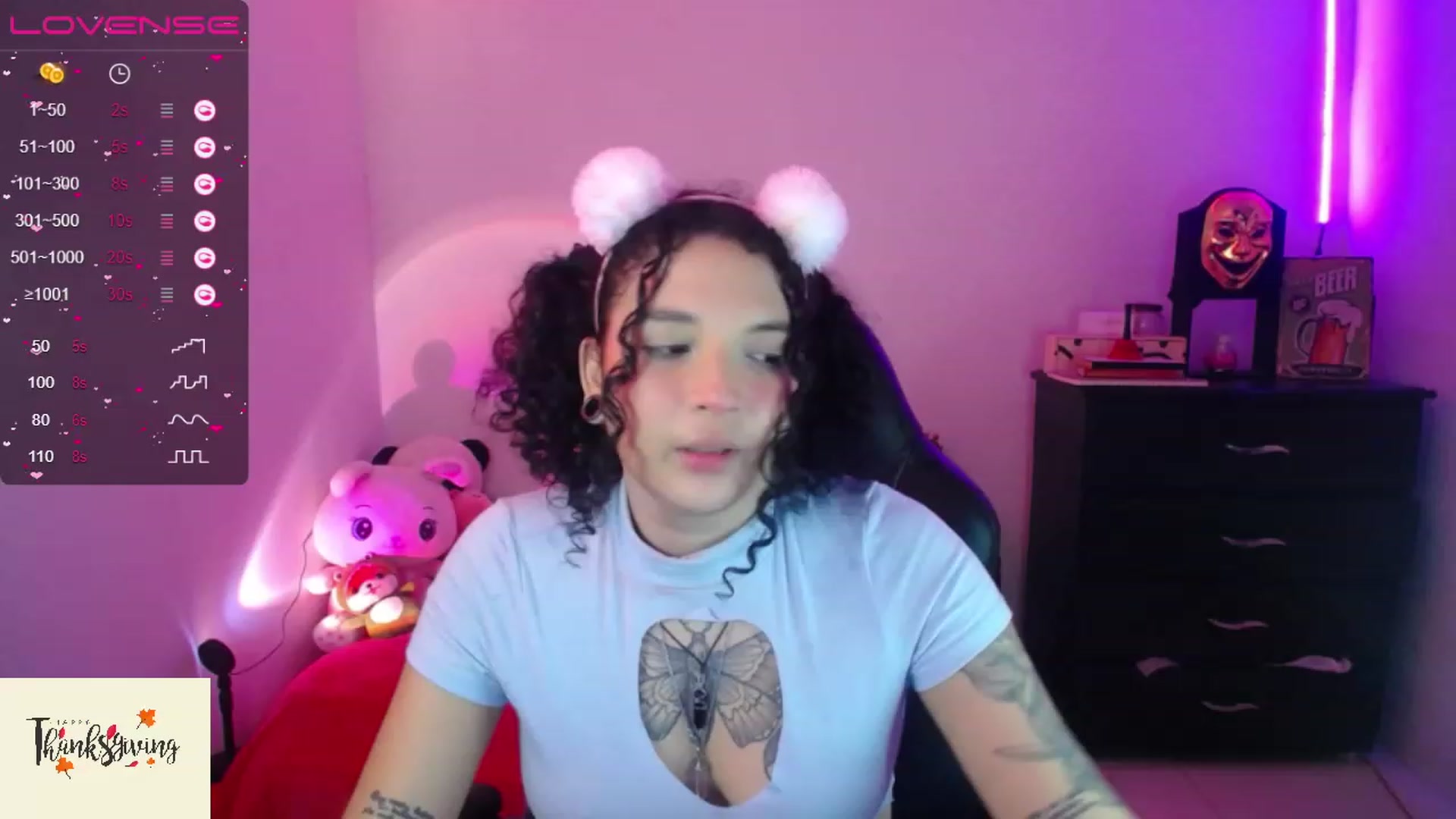 Gallery image thumbnail from BunnyFire's myfreecams stream on, 11/26/2022, 14:19 image 9 of 20