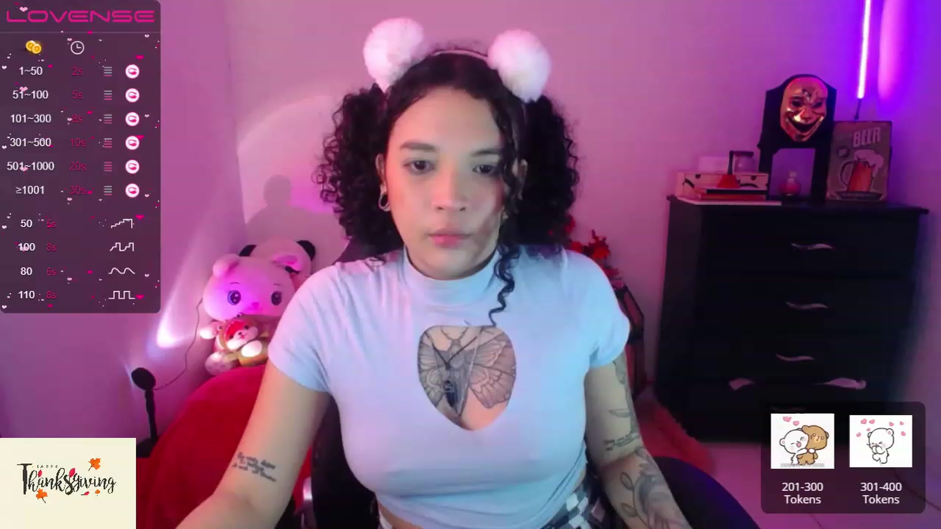 Gallery image thumbnail from BunnyFire's myfreecams stream on, 11/26/2022, 14:19 image 20 of 20
