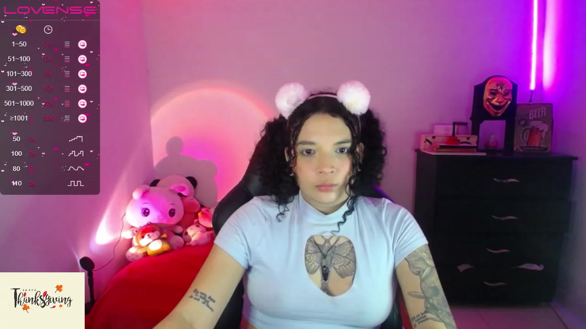 Gallery image thumbnail from BunnyFire's myfreecams stream on, 11/26/2022, 14:19 image 16 of 20