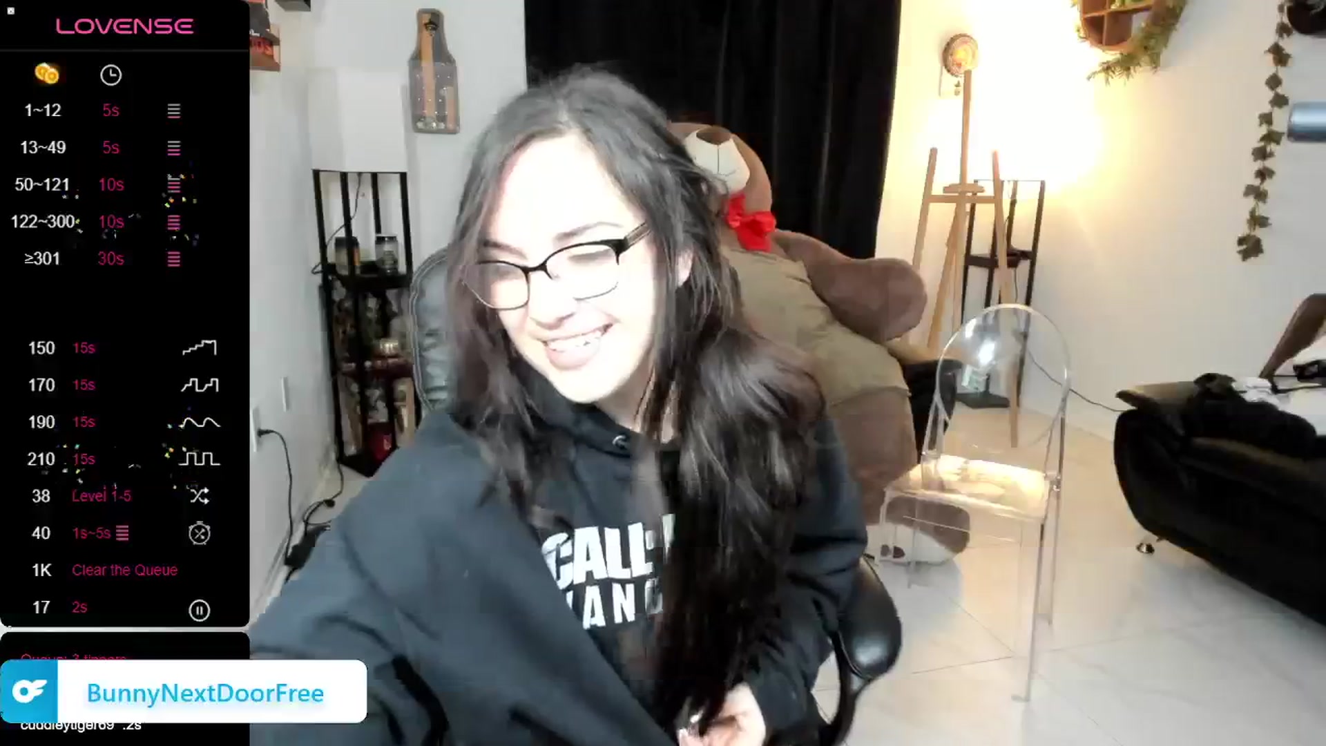 Gallery image thumbnail from BunnyNextDoor's myfreecams stream on, 01/02/2024, 01:38 image 12 of 20