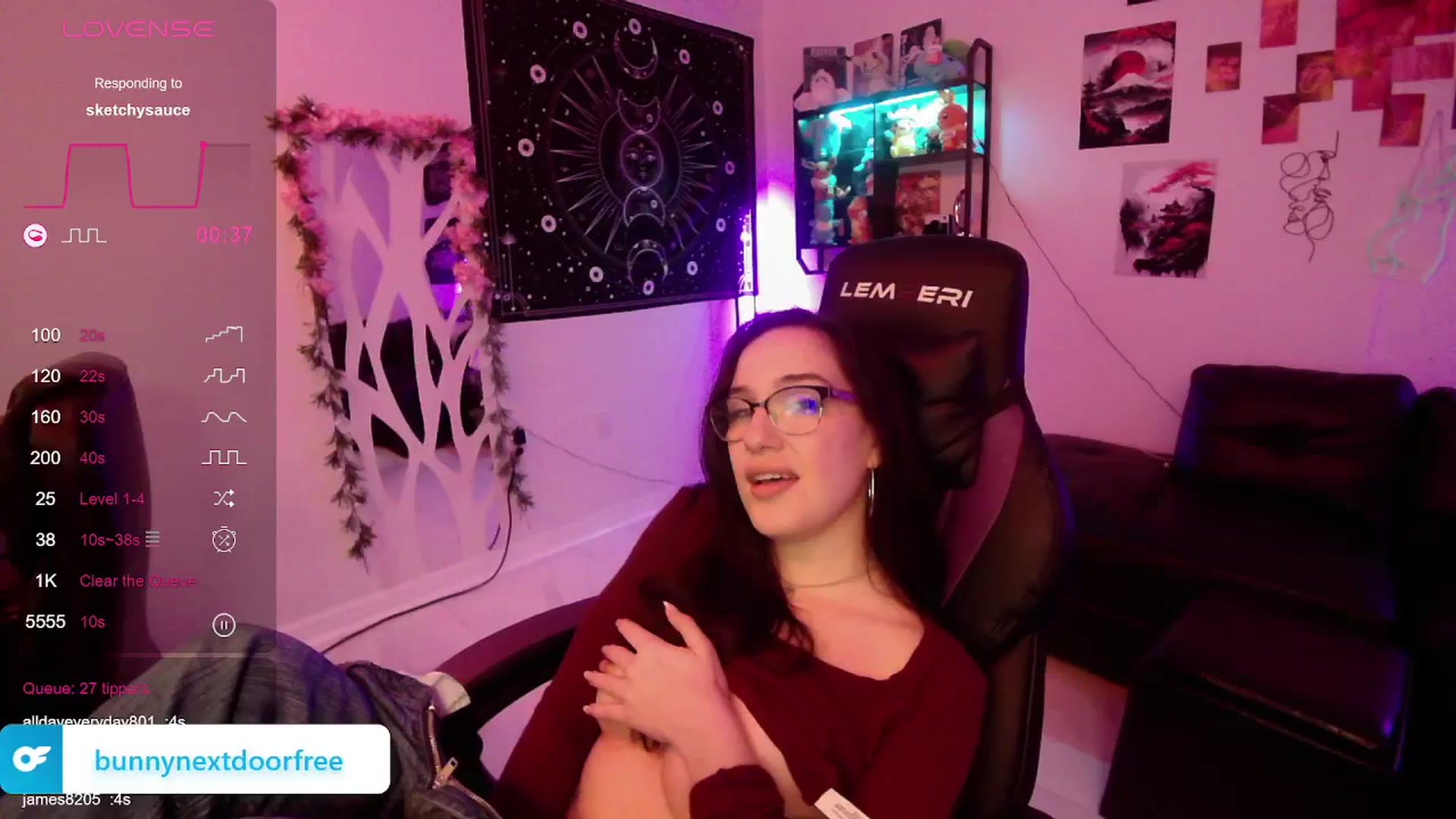 Gallery image thumbnail from BunnyNextDoor's myfreecams stream on, 02/01/2024, 20:33 image 2 of 20