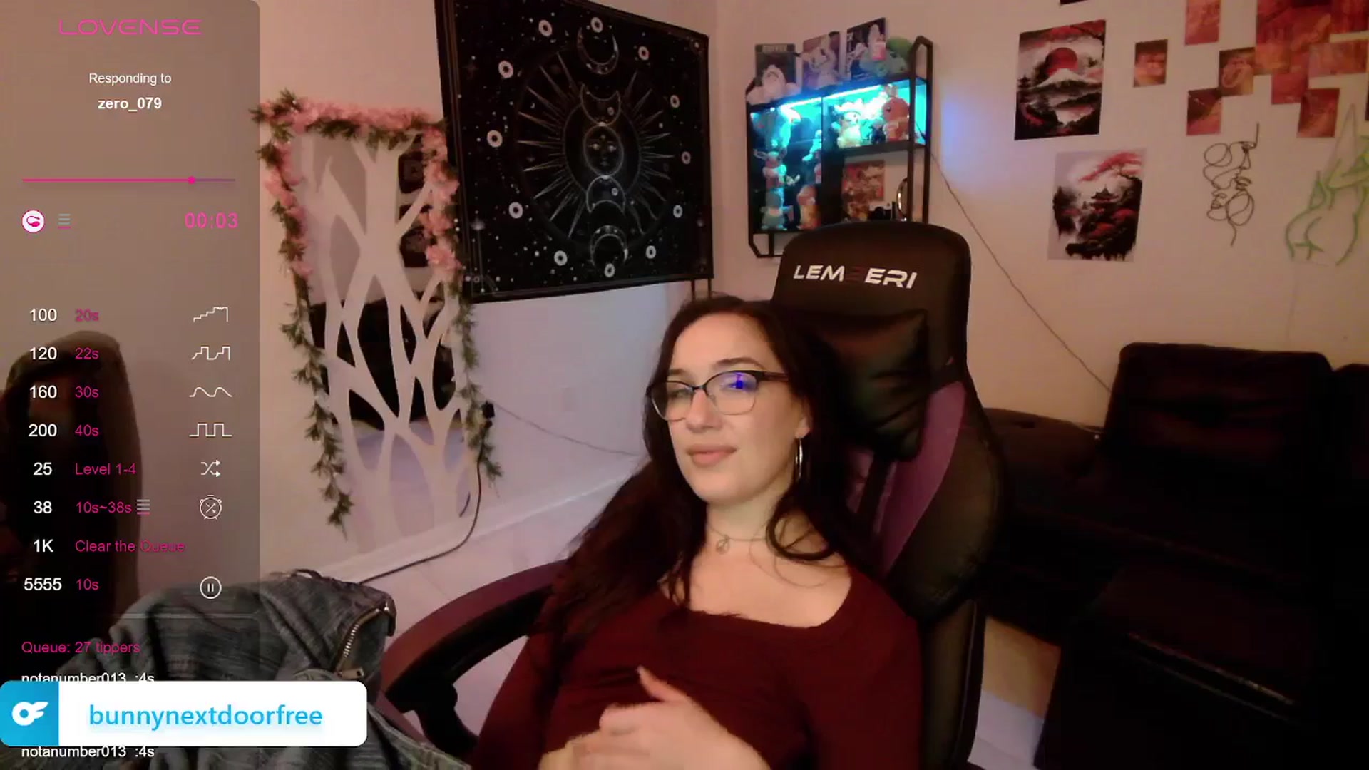 Gallery image thumbnail from BunnyNextDoor's myfreecams stream on, 02/01/2024, 20:33 image 3 of 20