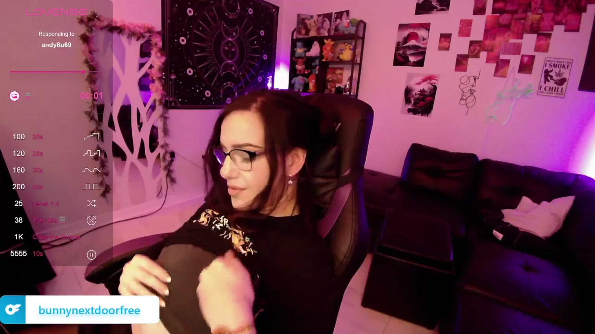 Gallery image thumbnail from BunnyNextDoor's myfreecams stream on, 02/05/2024, 17:21 image 2 of 20