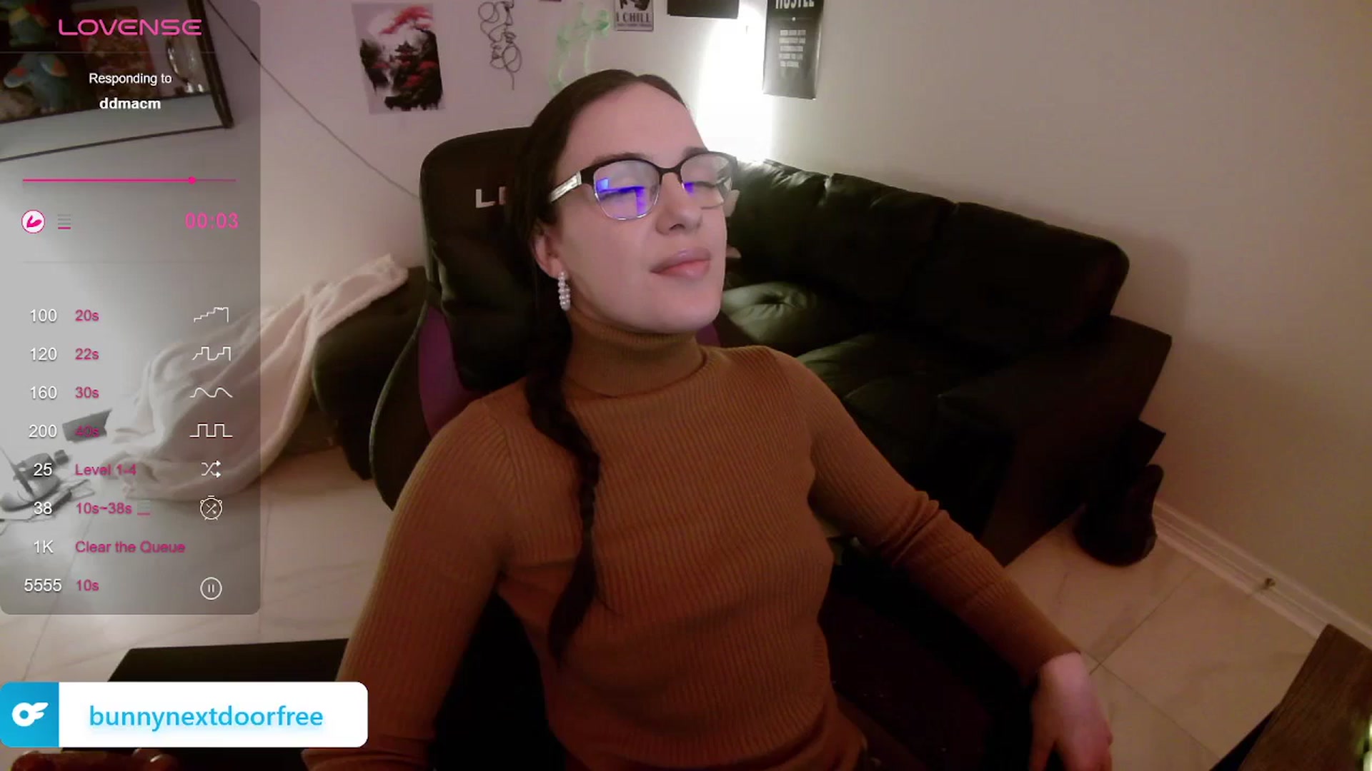 Gallery image thumbnail from BunnyNextDoor's myfreecams stream on, 03/07/2024, 14:29 image 9 of 20