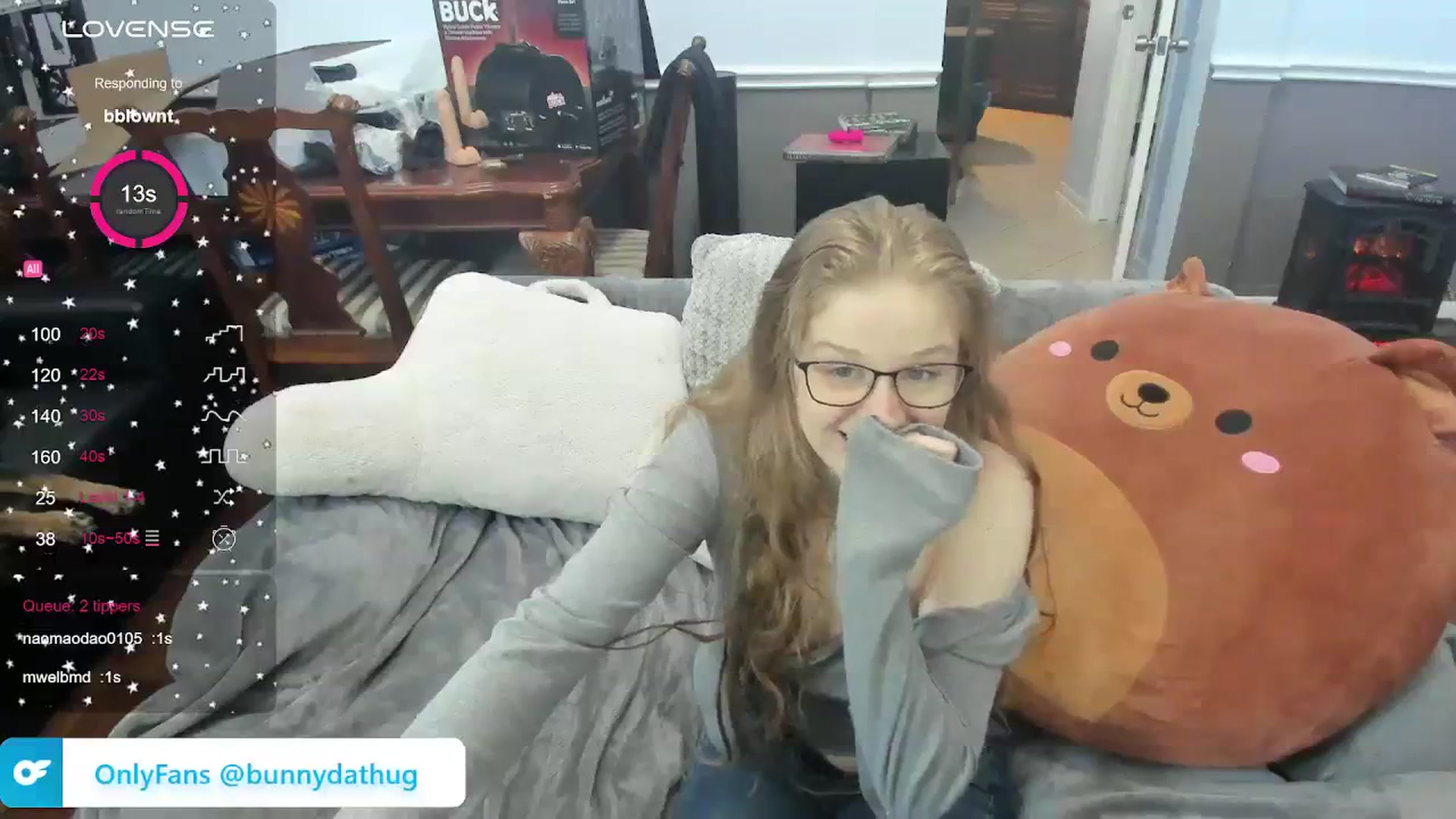 Gallery image thumbnail from Bunnydathug's myfreecams stream on, 03/23/2024, 14:12 image 8 of 20