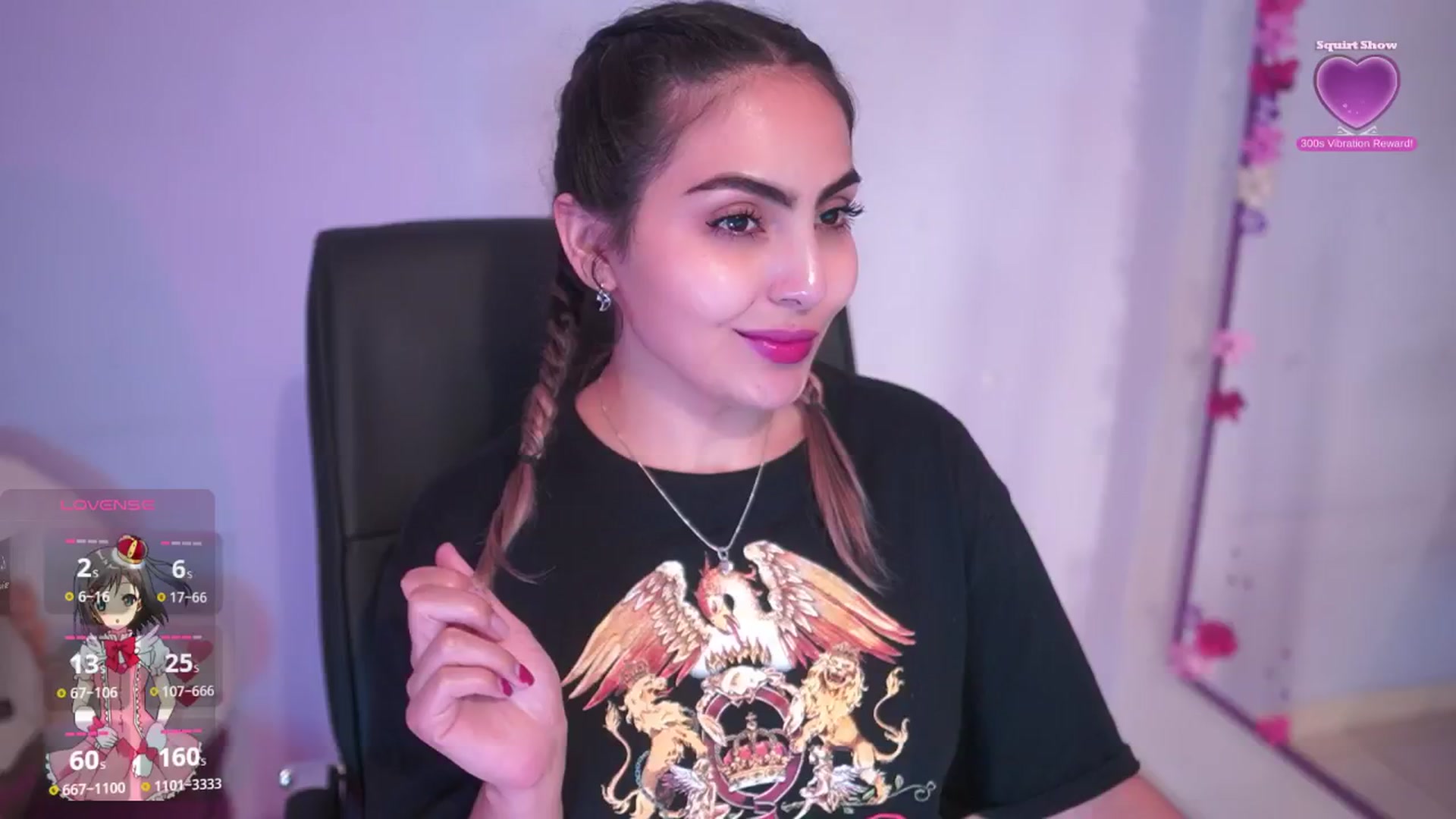 Gallery image thumbnail from CARMENVILLA1's myfreecams stream on, 08/31/2025, 04:14 image 7 of 20