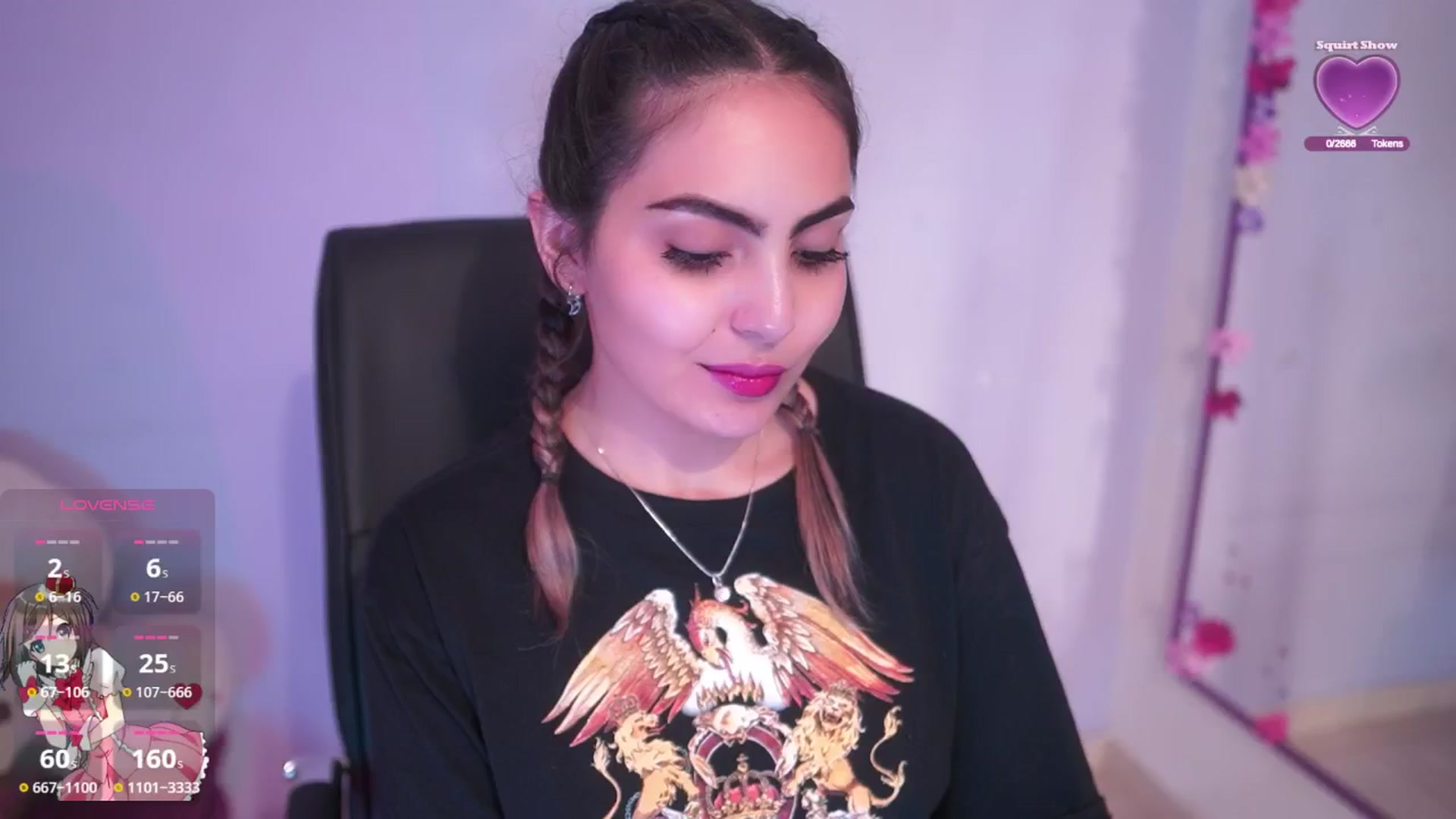 Gallery image thumbnail from CARMENVILLA1's myfreecams stream on, 08/31/2025, 04:14 image 5 of 20