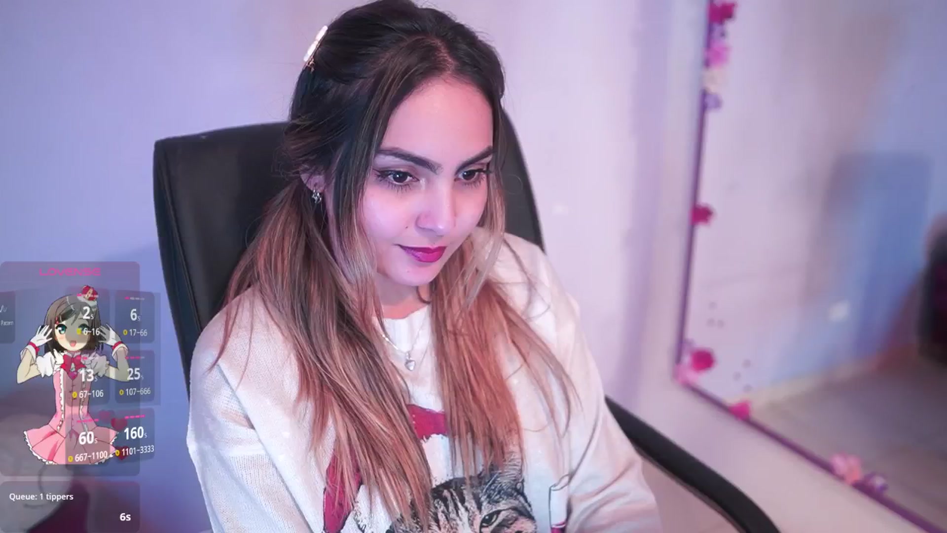 Gallery image thumbnail from CARMENVILLA1's myfreecams stream on, 01/05/2026, 04:56 image 4 of 20