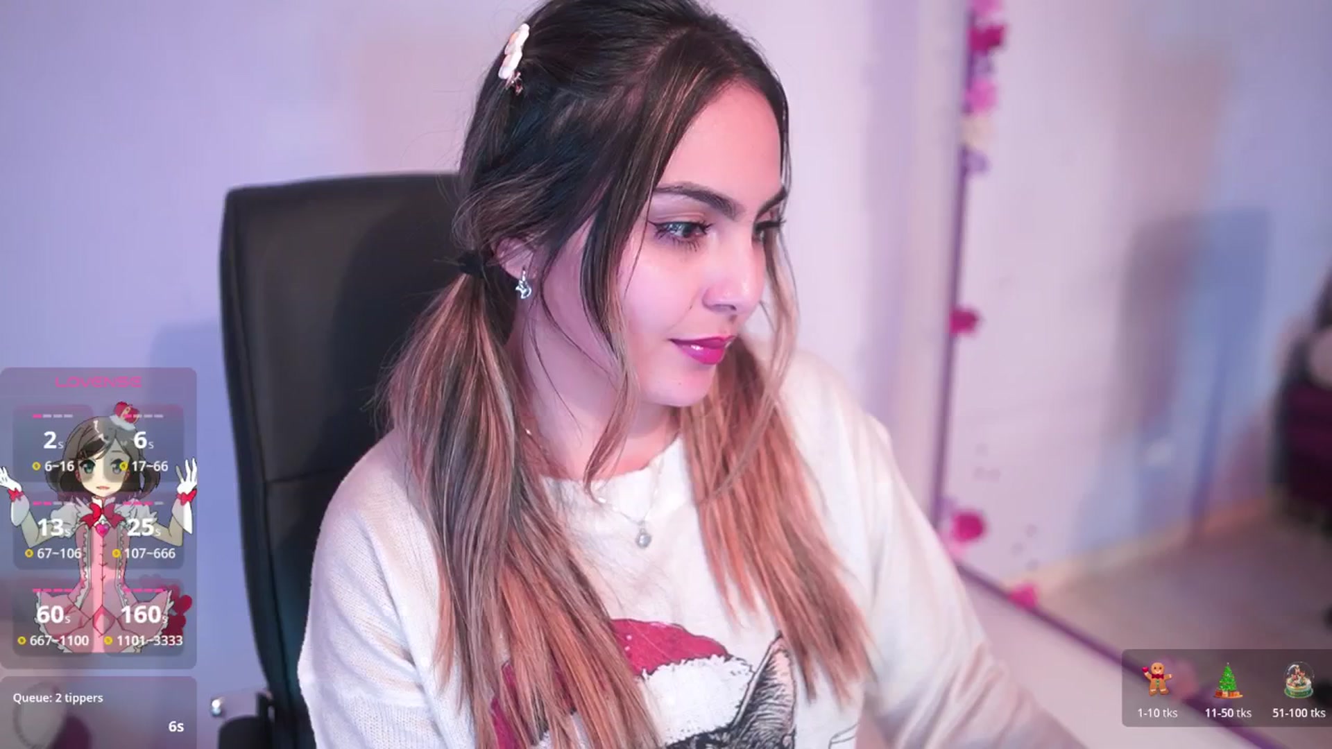 Gallery image thumbnail from CARMENVILLA1's myfreecams stream on, 01/05/2026, 06:04 image 3 of 20