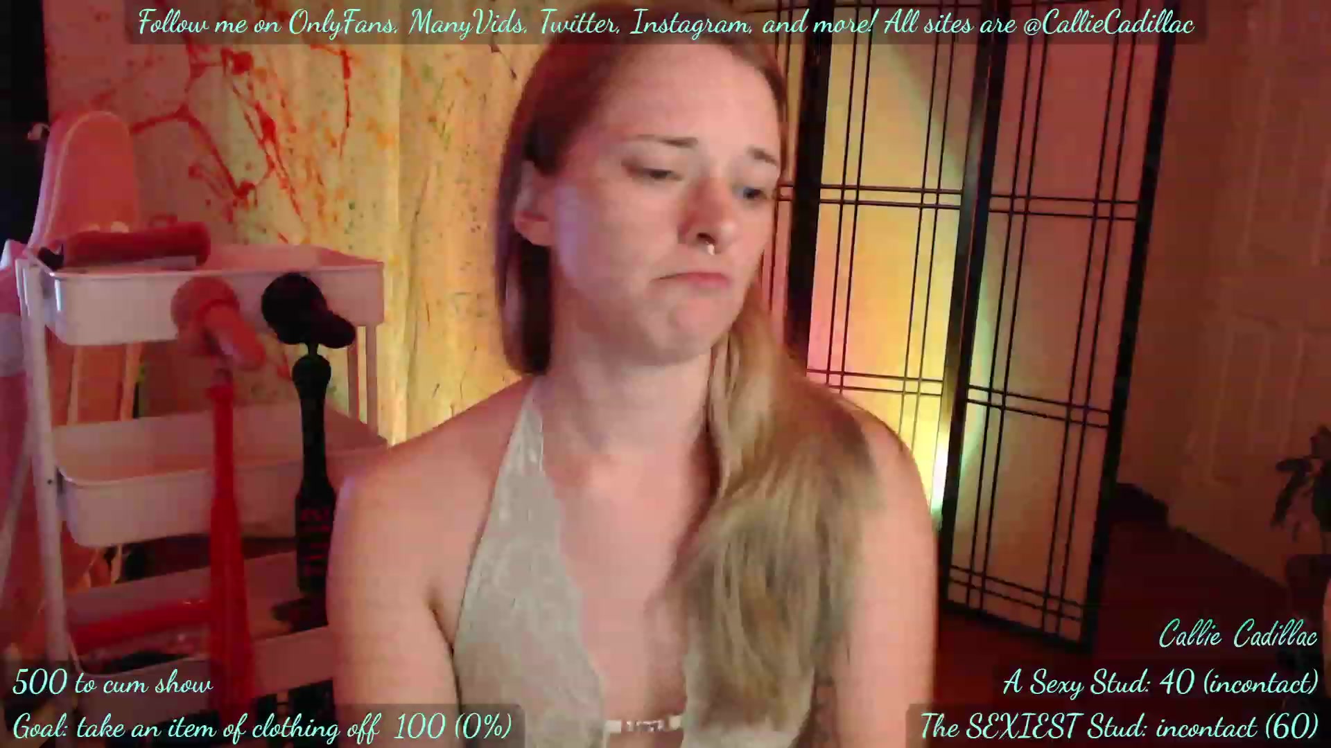 Gallery image thumbnail from CaliCadillac's myfreecams stream on, 05/23/2023, 09:36 image 11 of 20