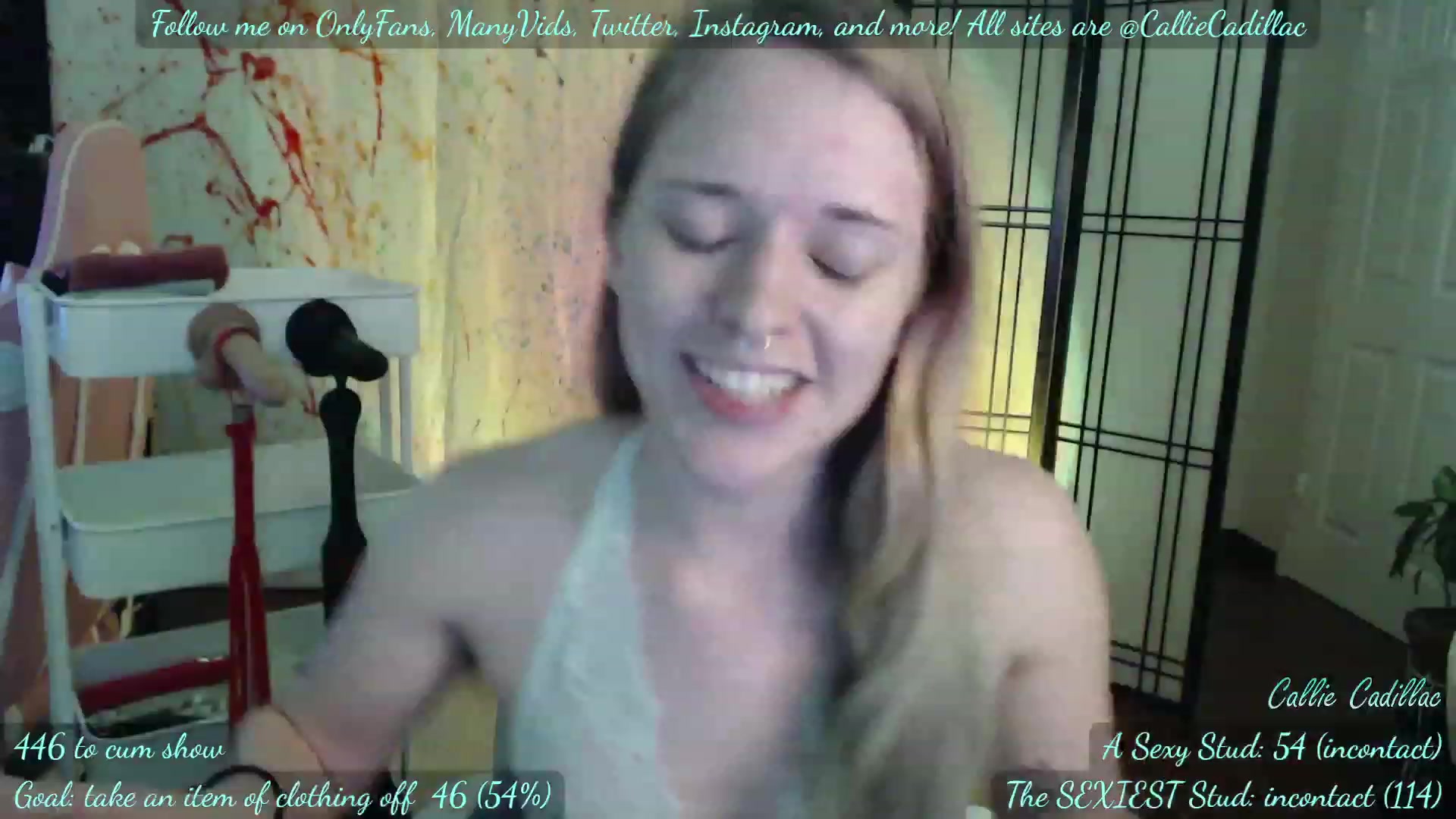 Gallery image thumbnail from CaliCadillac's myfreecams stream on, 05/23/2023, 09:36 image 15 of 20