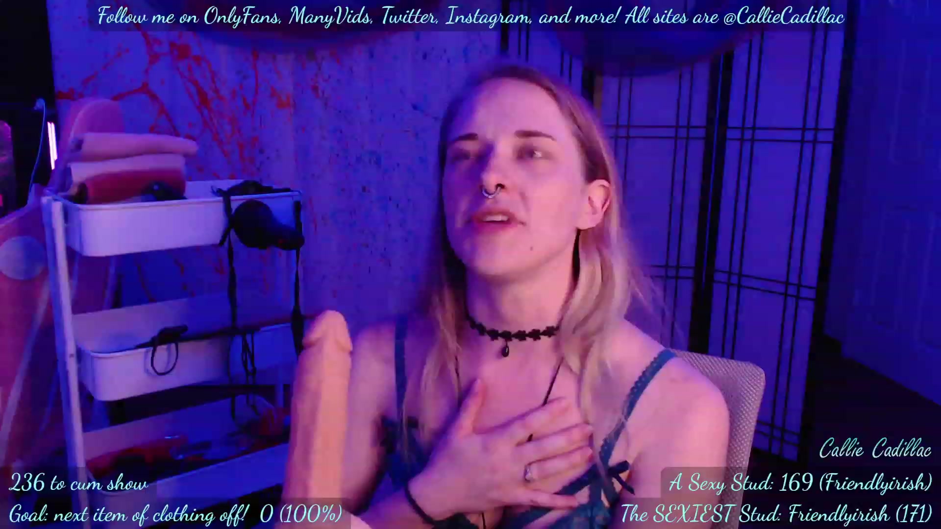 Gallery image thumbnail from CaliCadillac's myfreecams stream on, 06/14/2023, 08:52 image 2 of 20