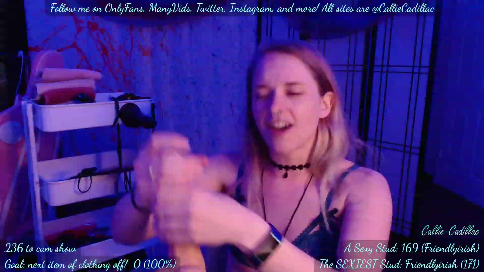 Gallery image thumbnail from CaliCadillac's myfreecams stream on, 06/14/2023, 08:52 image 1 of 20