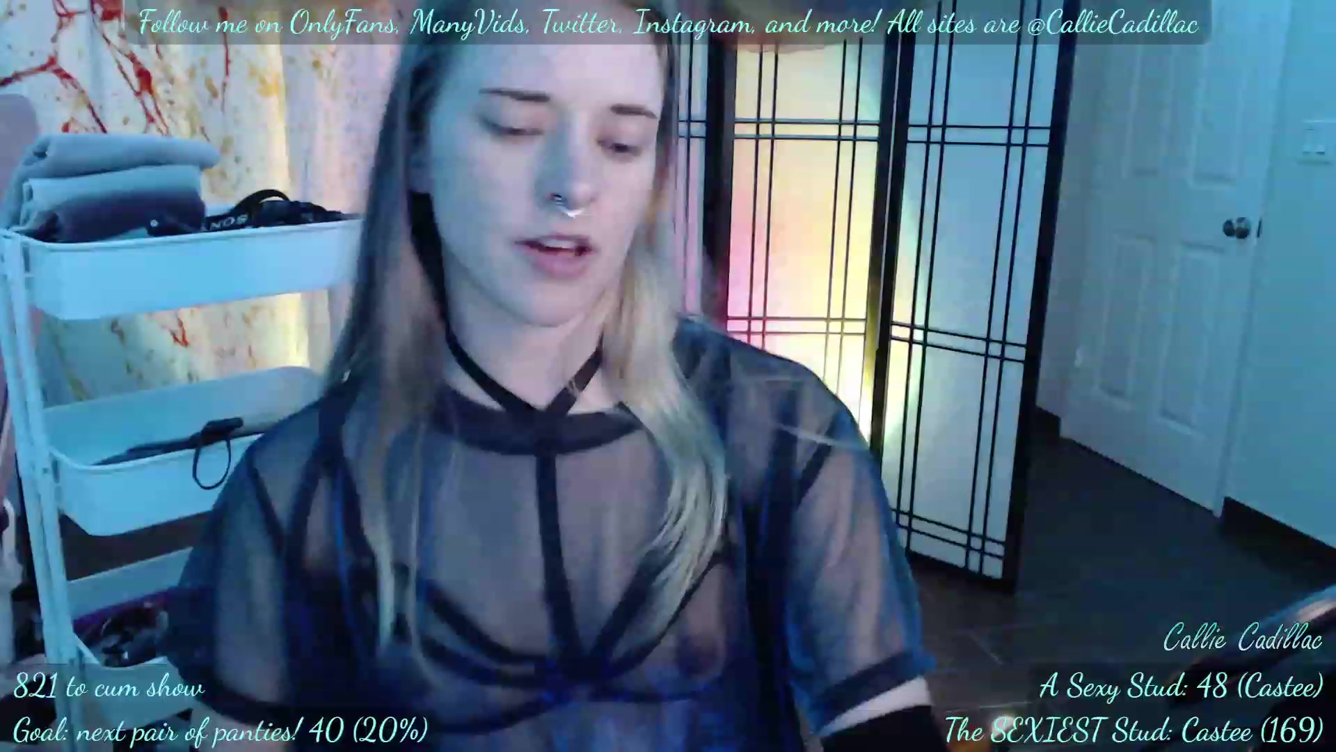 Gallery image thumbnail from CaliCadillac's myfreecams stream on, 06/15/2023, 09:17 image 4 of 20