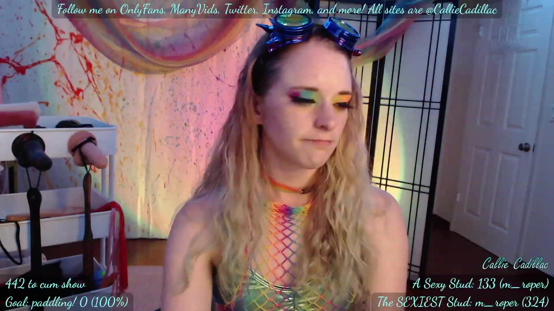 Gallery image thumbnail from CaliCadillac's myfreecams stream on, 07/01/2023, 09:55 image 3 of 20