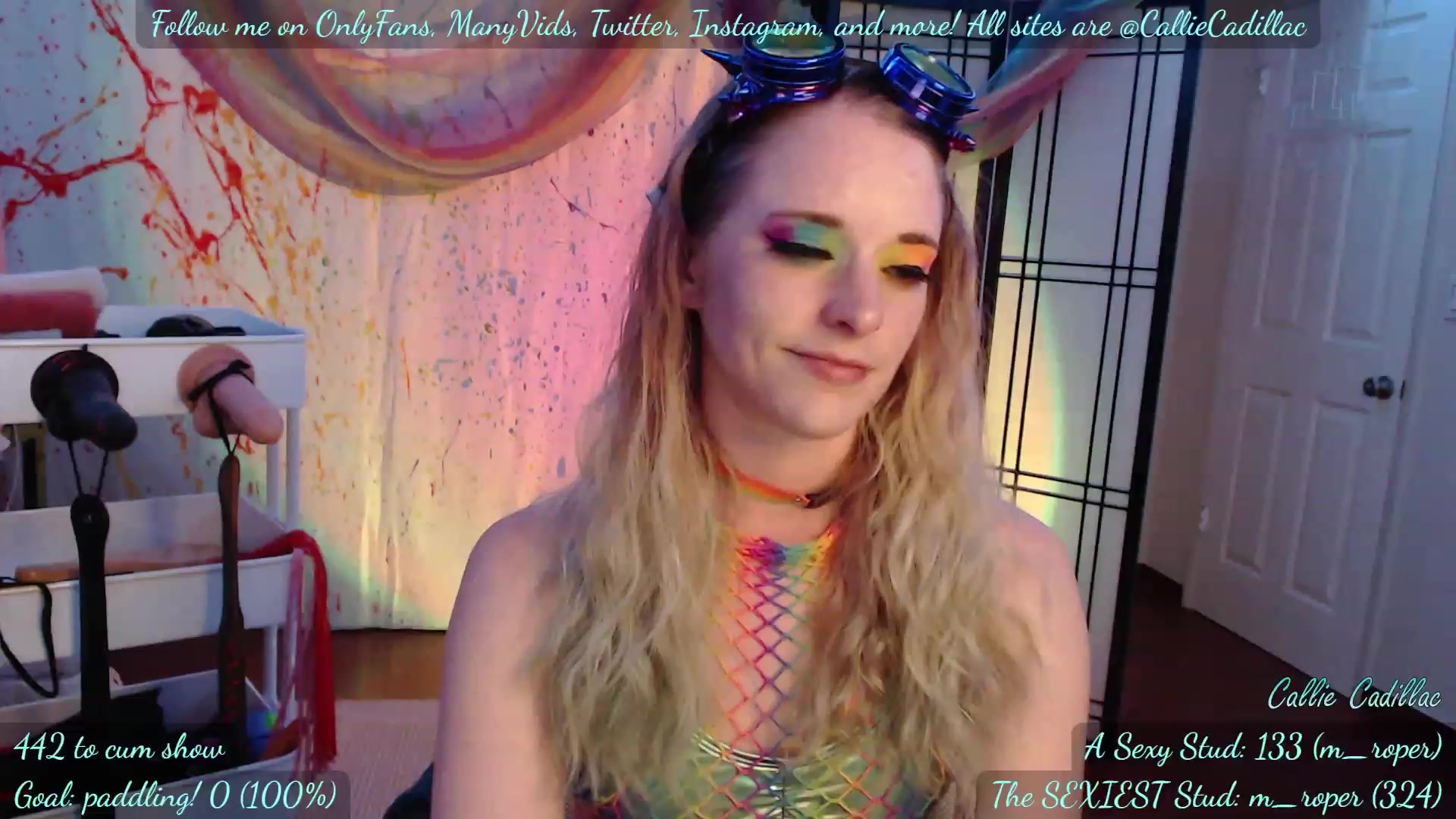 Gallery image thumbnail from CaliCadillac's myfreecams stream on, 07/01/2023, 09:55 image 2 of 20