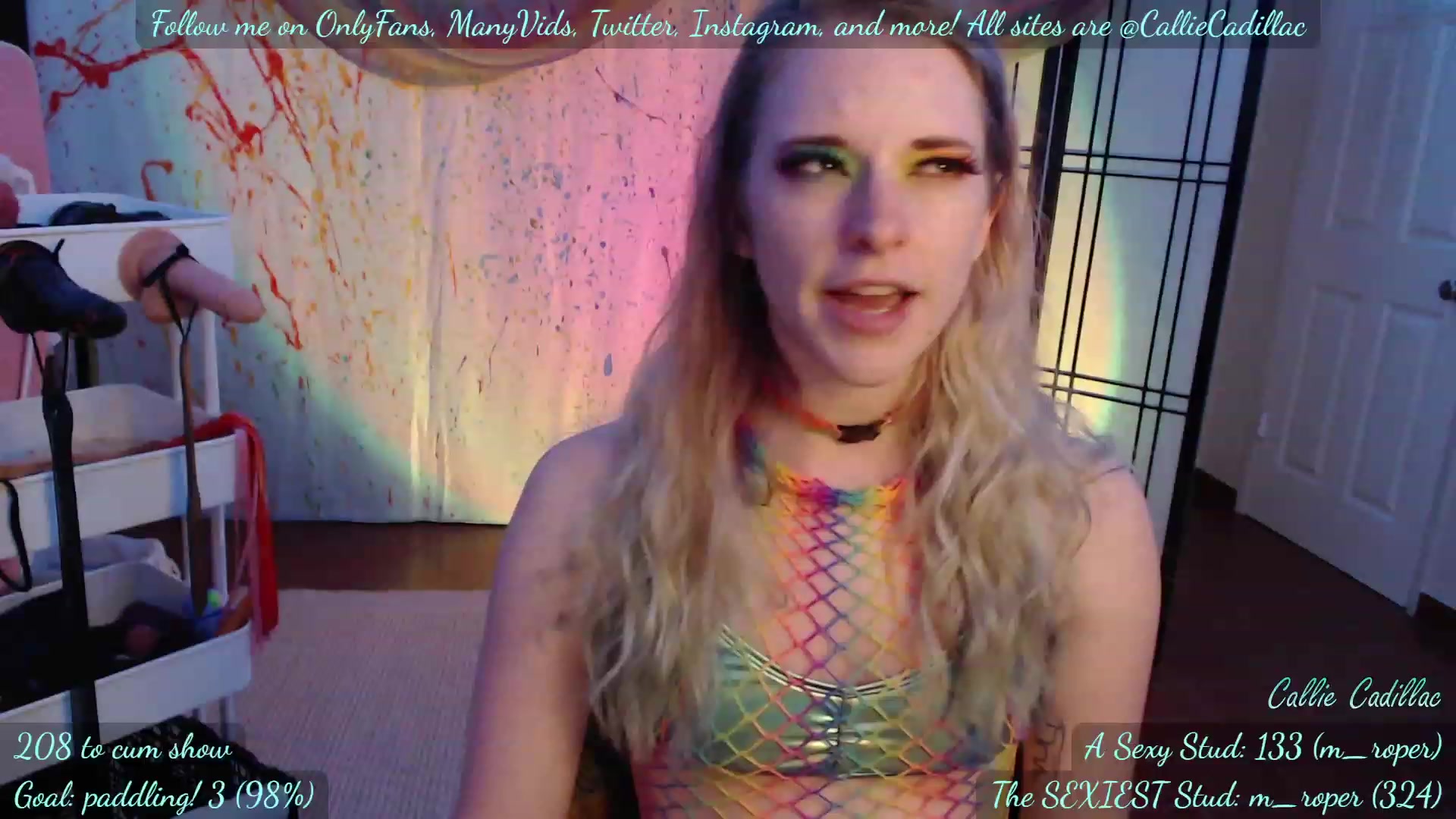 Gallery image thumbnail from CaliCadillac's myfreecams stream on, 07/01/2023, 12:40 image 3 of 20