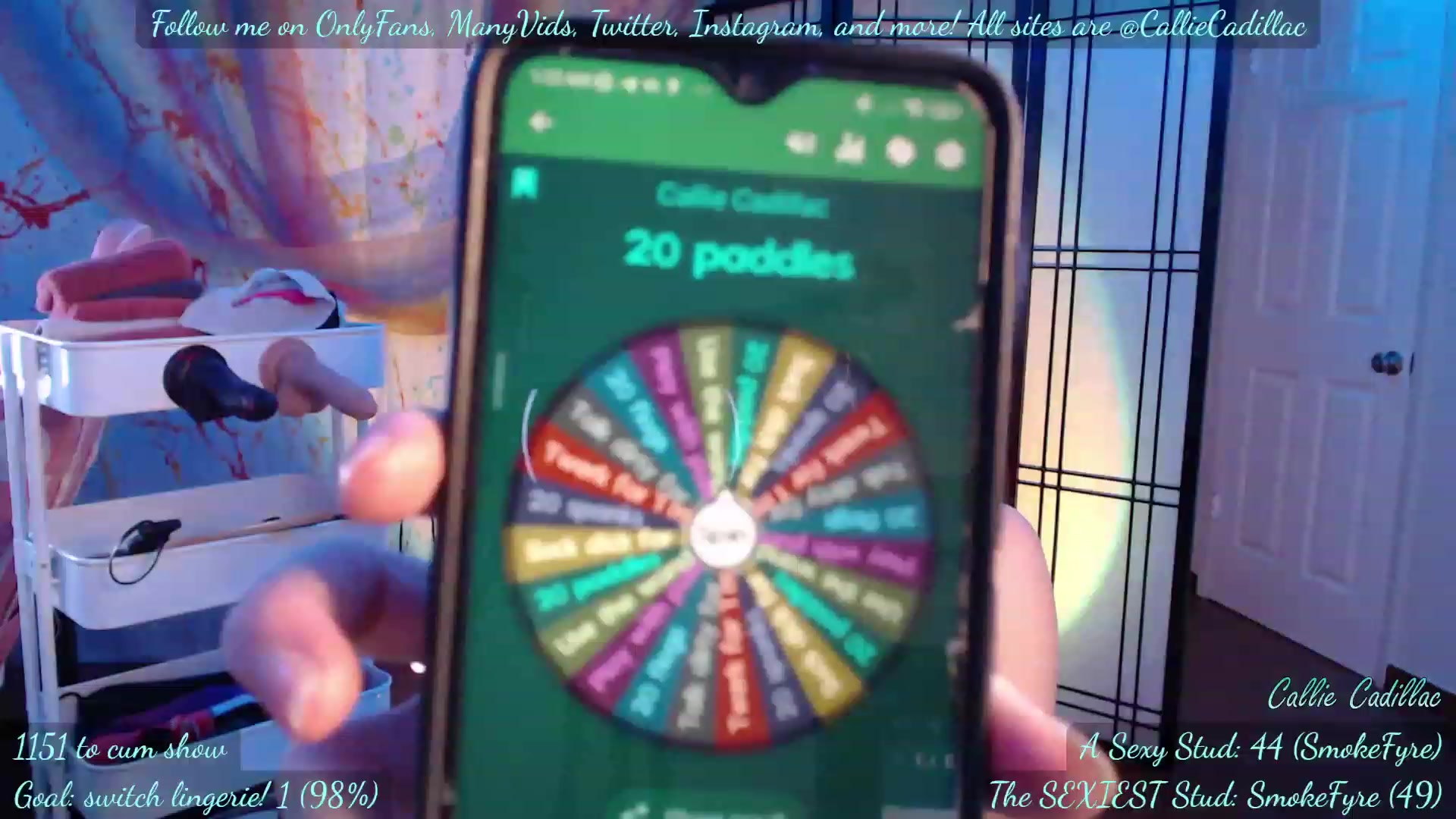 Gallery image thumbnail from CaliCadillac's myfreecams stream on, 07/19/2023, 10:07 image 4 of 20