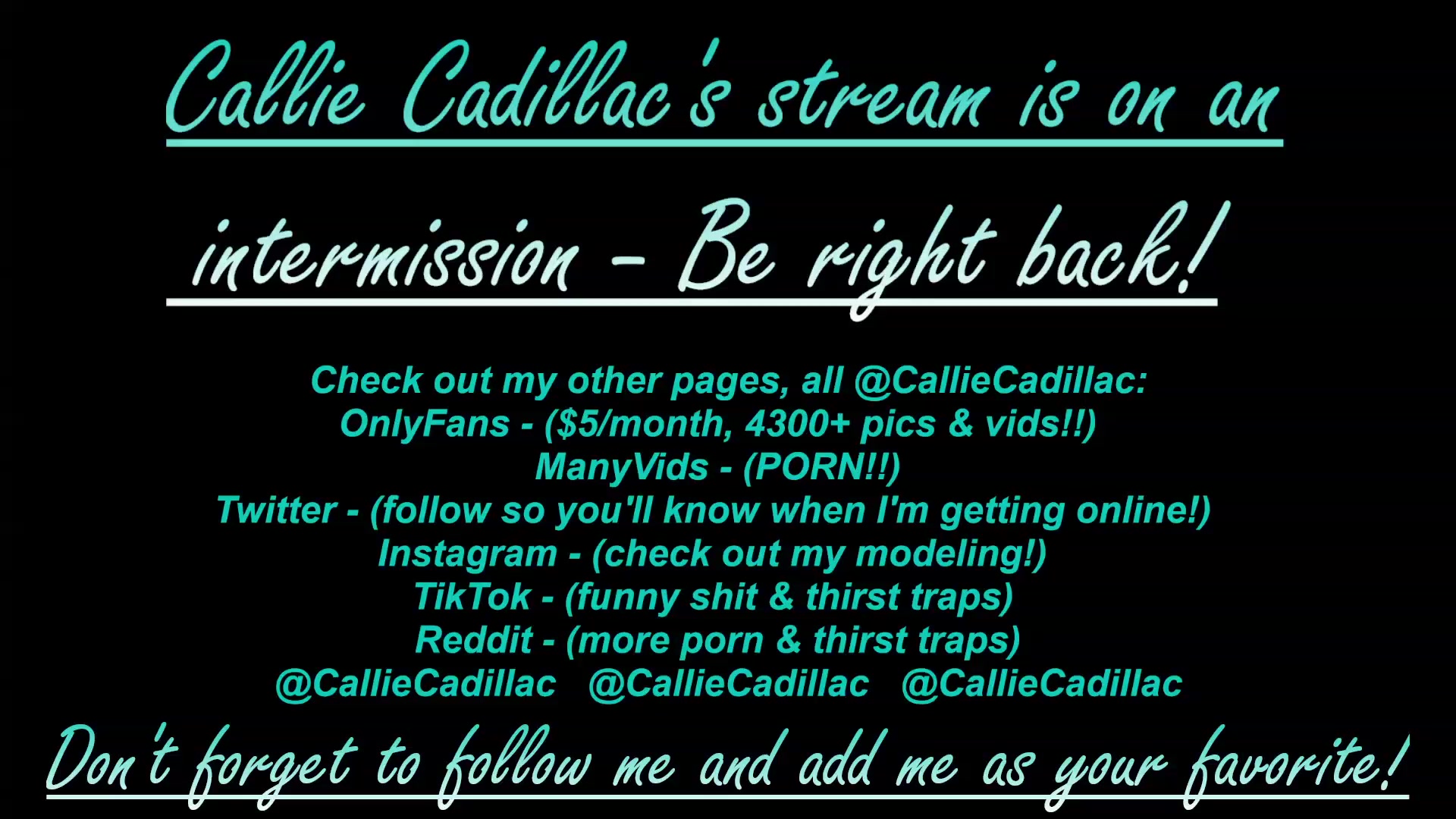 Gallery image thumbnail from CaliCadillac's myfreecams stream on, 07/19/2023, 12:50 image 7 of 20