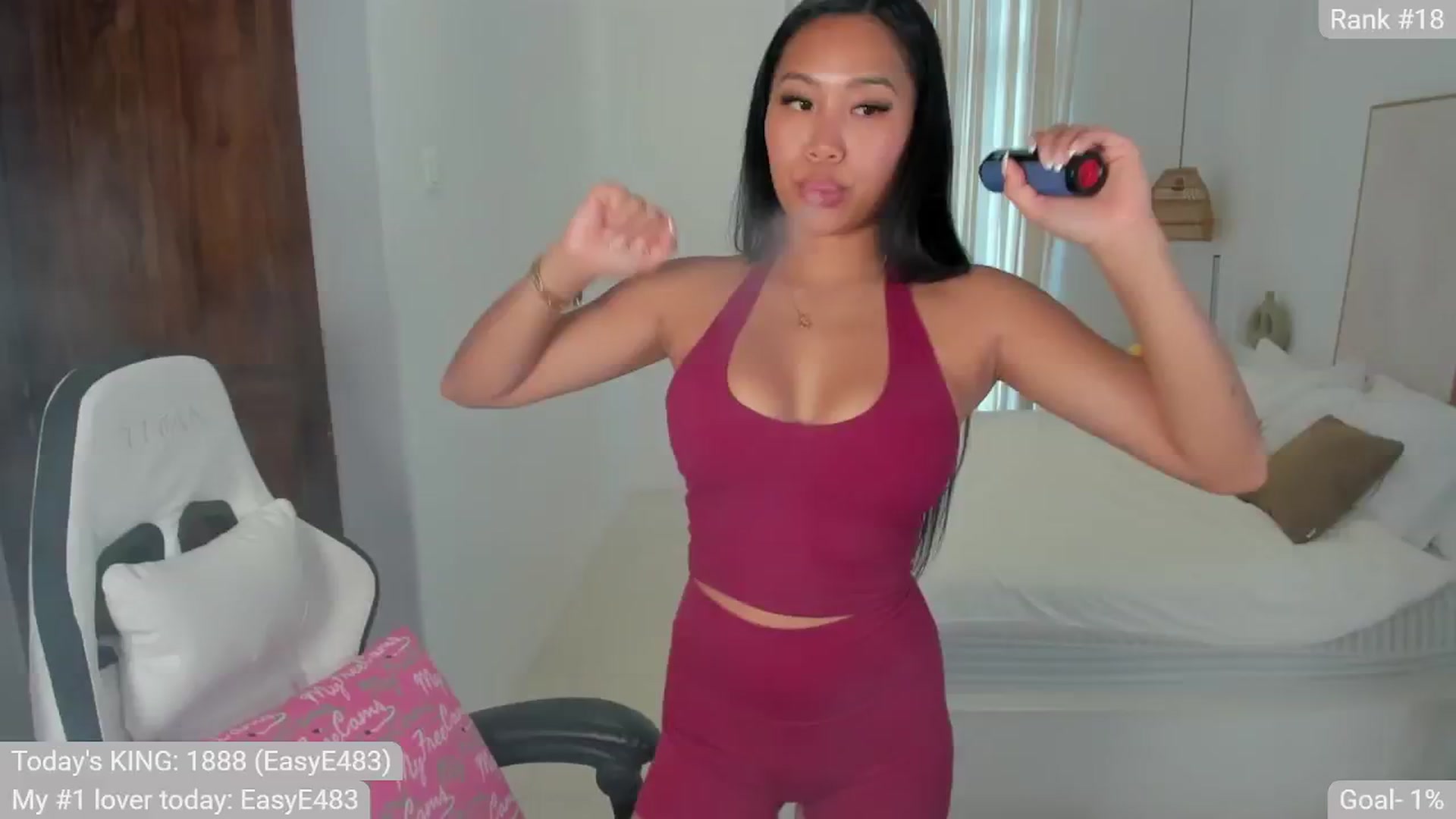 Gallery image thumbnail from CallMe_PJ's myfreecams stream on, 04/21/2026, 05:02 image 18 of 20