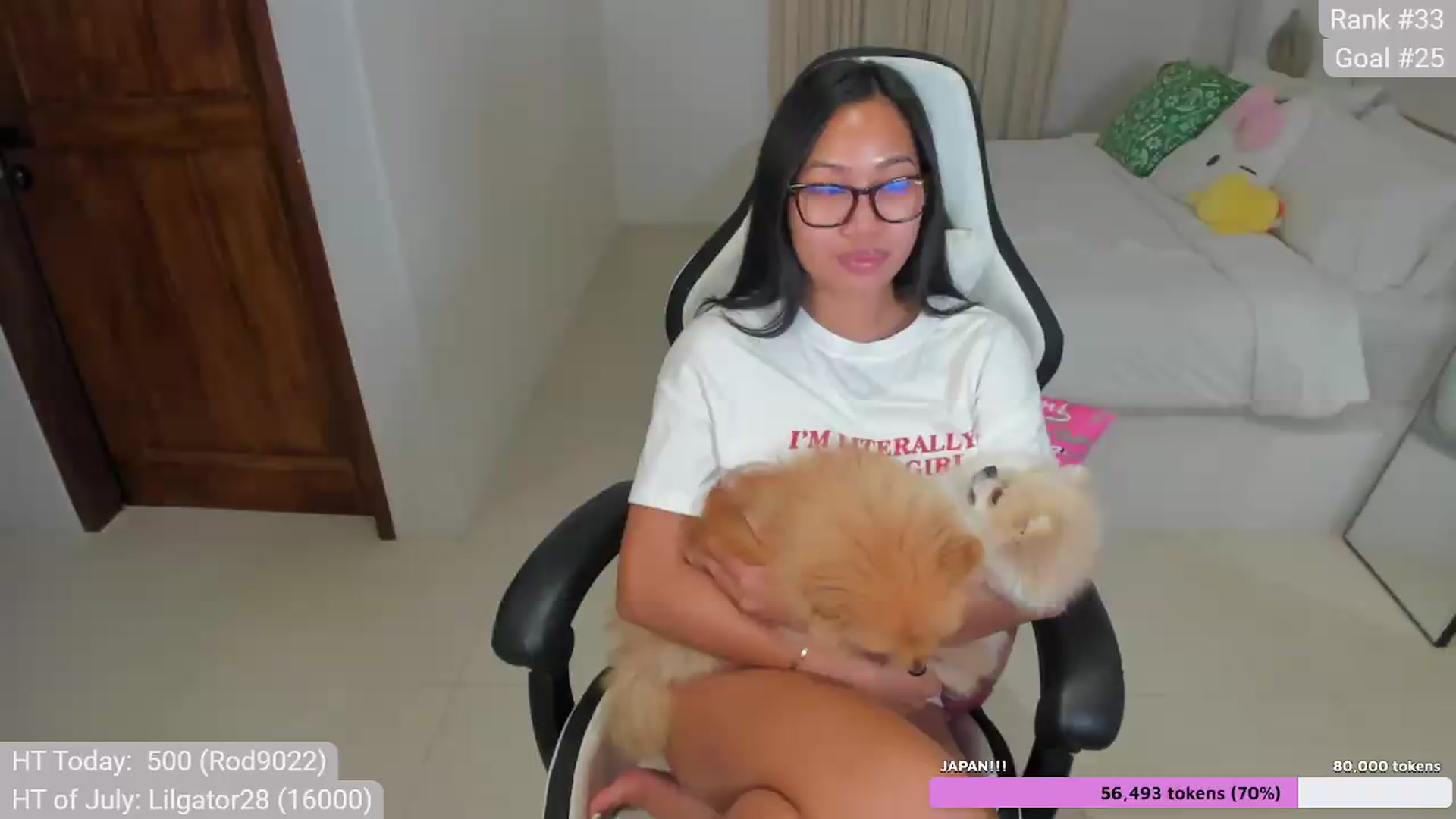 Gallery image thumbnail from CallMe_PJ's myfreecams stream on, 07/19/2026, 18:21 image 9 of 20