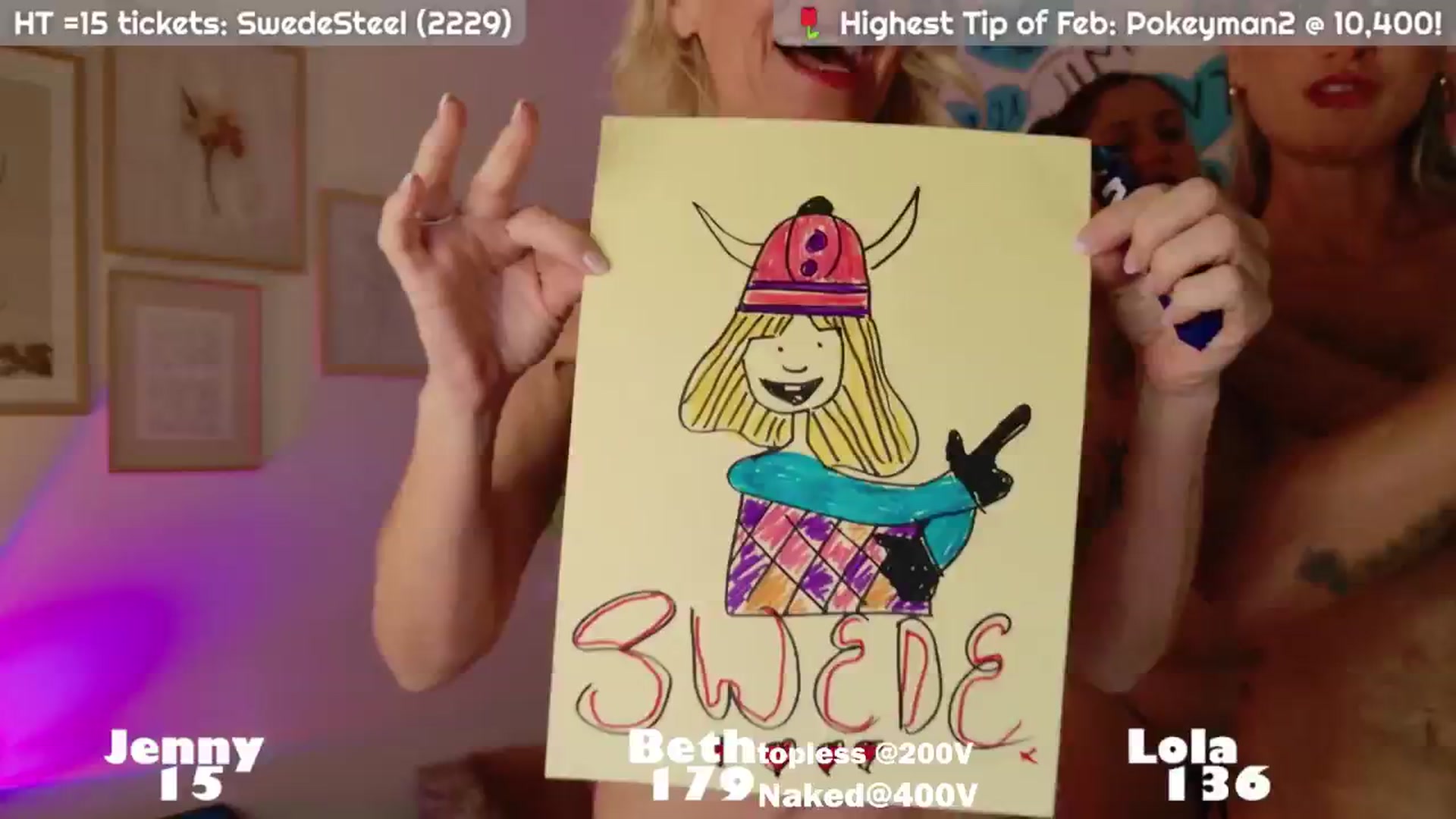Gallery image thumbnail from CallUsBB's myfreecams stream on, 02/23/2025, 22:49 image 10 of 20