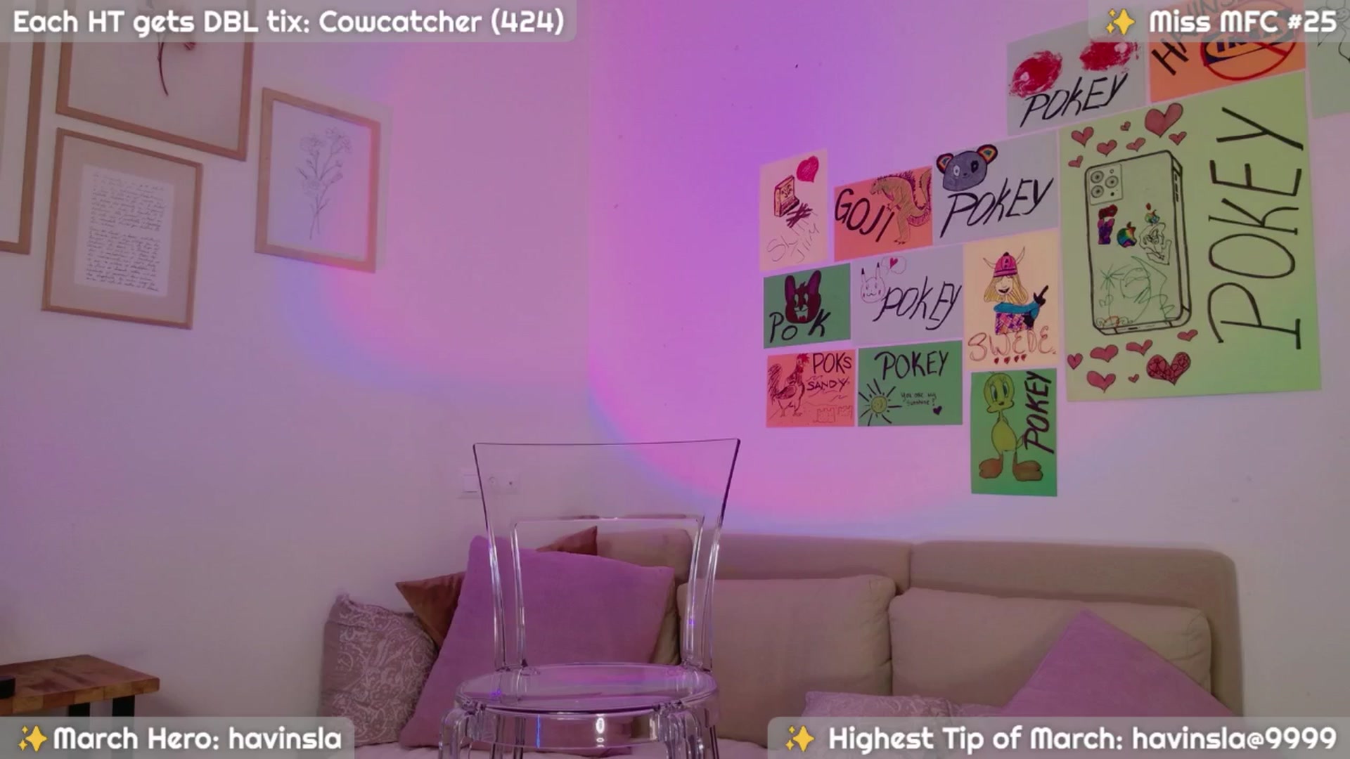 Gallery image thumbnail from CallUsBB's myfreecams stream on, 03/03/2025, 13:30 image 18 of 20