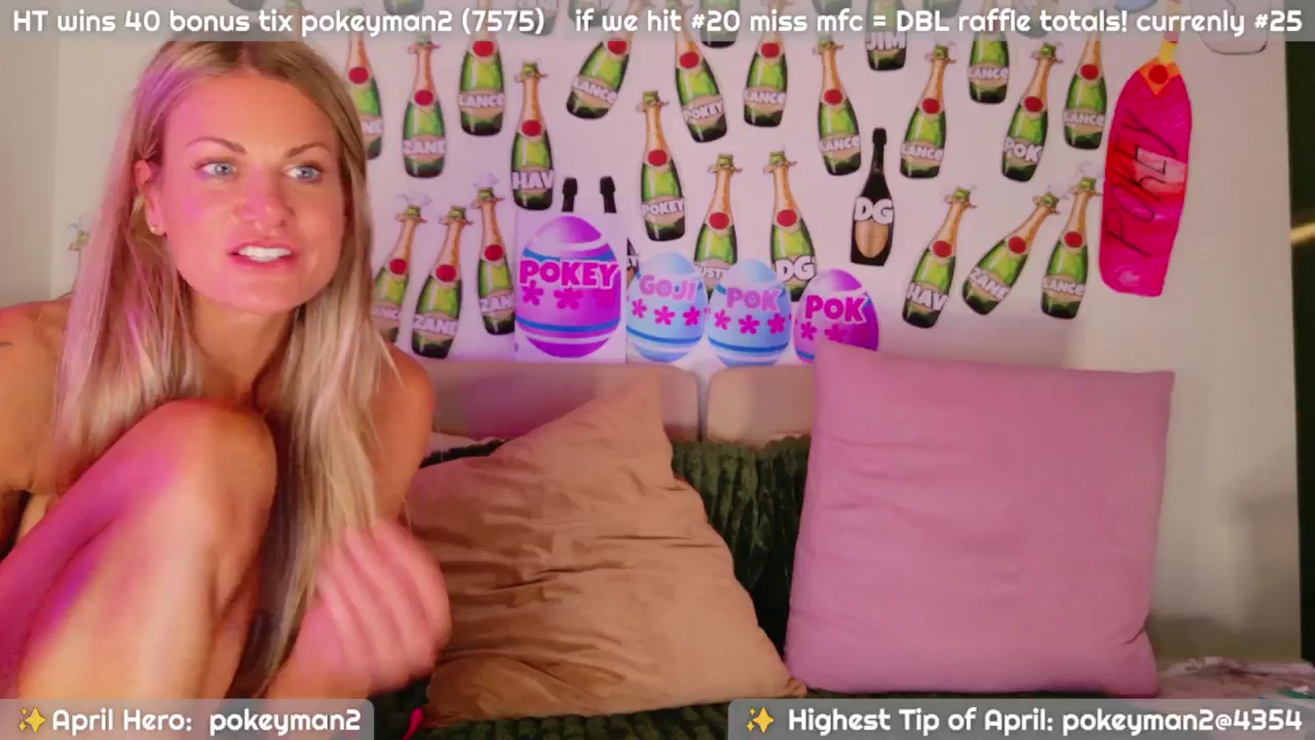 Gallery image thumbnail from CallUsBB's myfreecams stream on, 04/06/2025, 24:05 image 19 of 20
