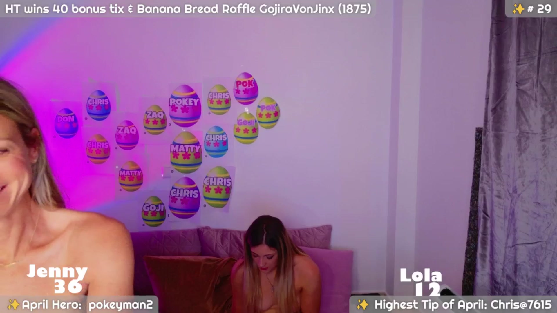 Gallery image thumbnail from CallUsBB's myfreecams stream on, 04/13/2025, 21:53 image 14 of 20