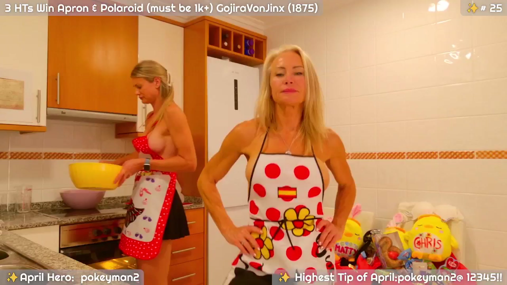 Gallery image thumbnail from CallUsBB's myfreecams stream on, 04/20/2025, 19:46 image 17 of 20