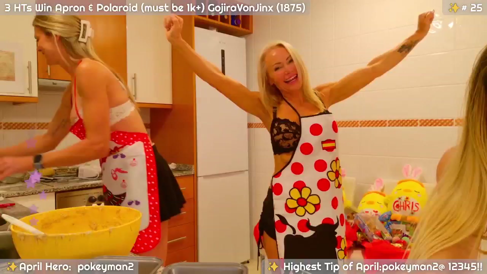 Gallery image thumbnail from CallUsBB's myfreecams stream on, 04/20/2025, 19:46 image 13 of 20