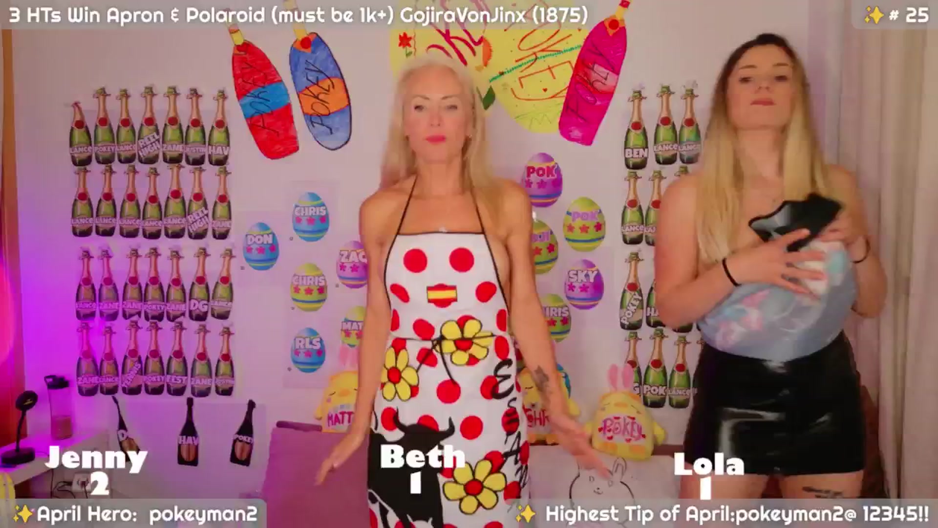 Gallery image thumbnail from CallUsBB's myfreecams stream on, 04/21/2025, 24:04 image 1 of 20