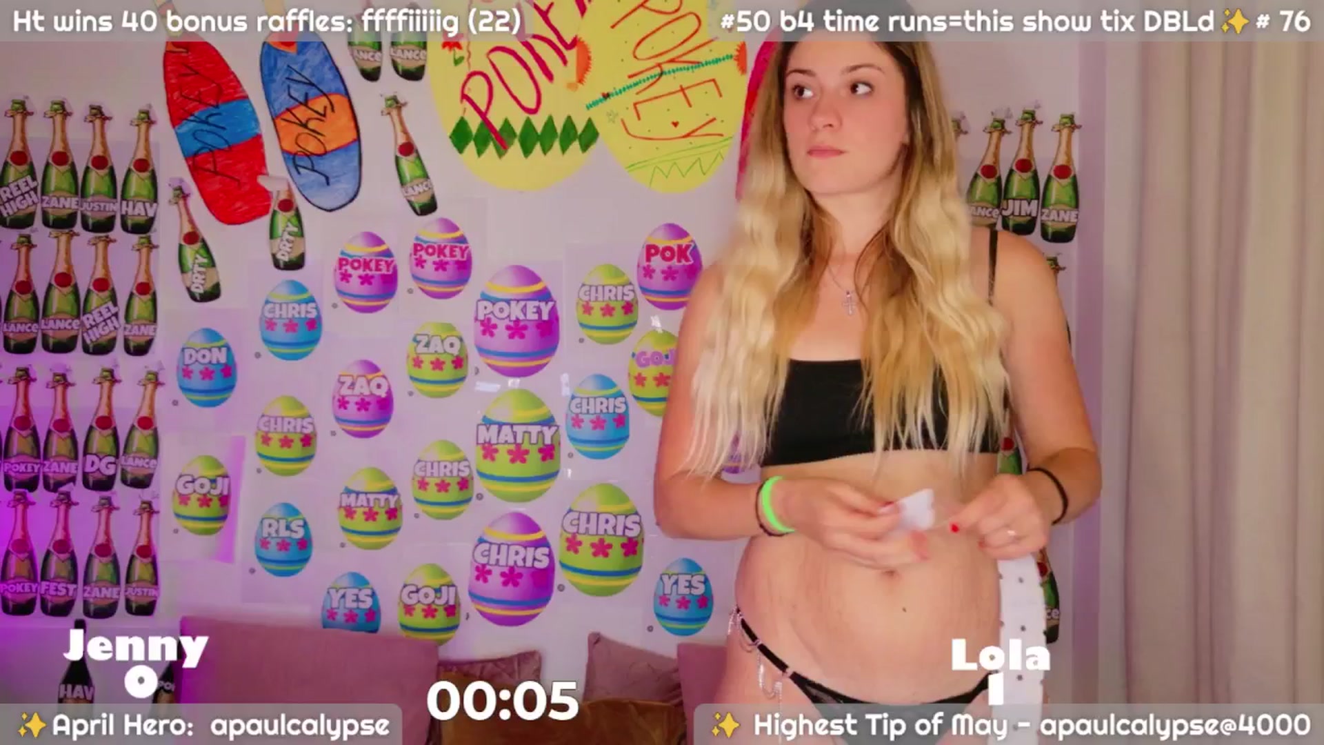 Gallery image thumbnail from CallUsBB's myfreecams stream on, 05/02/2025, 06:13 image 12 of 20