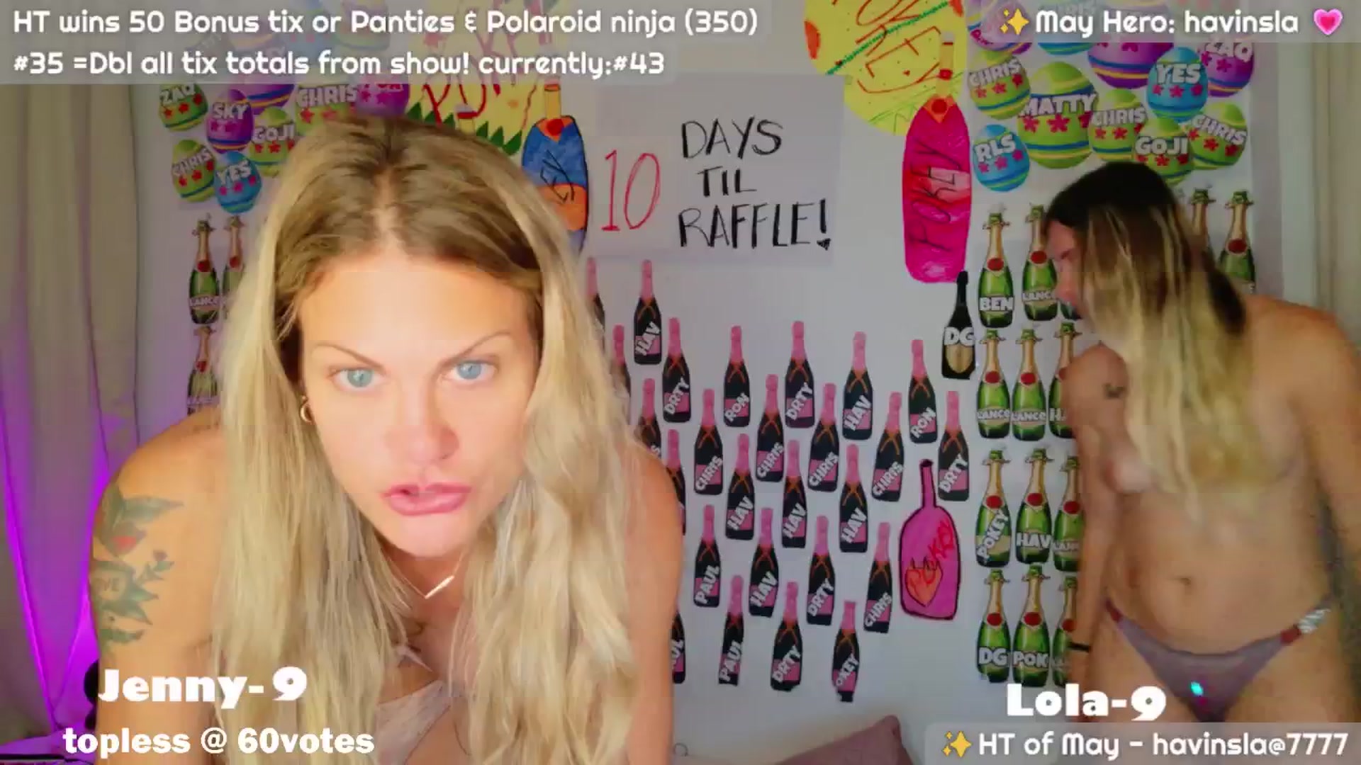 Gallery image thumbnail from CallUsBB's myfreecams stream on, 05/20/2025, 04:39 image 13 of 20