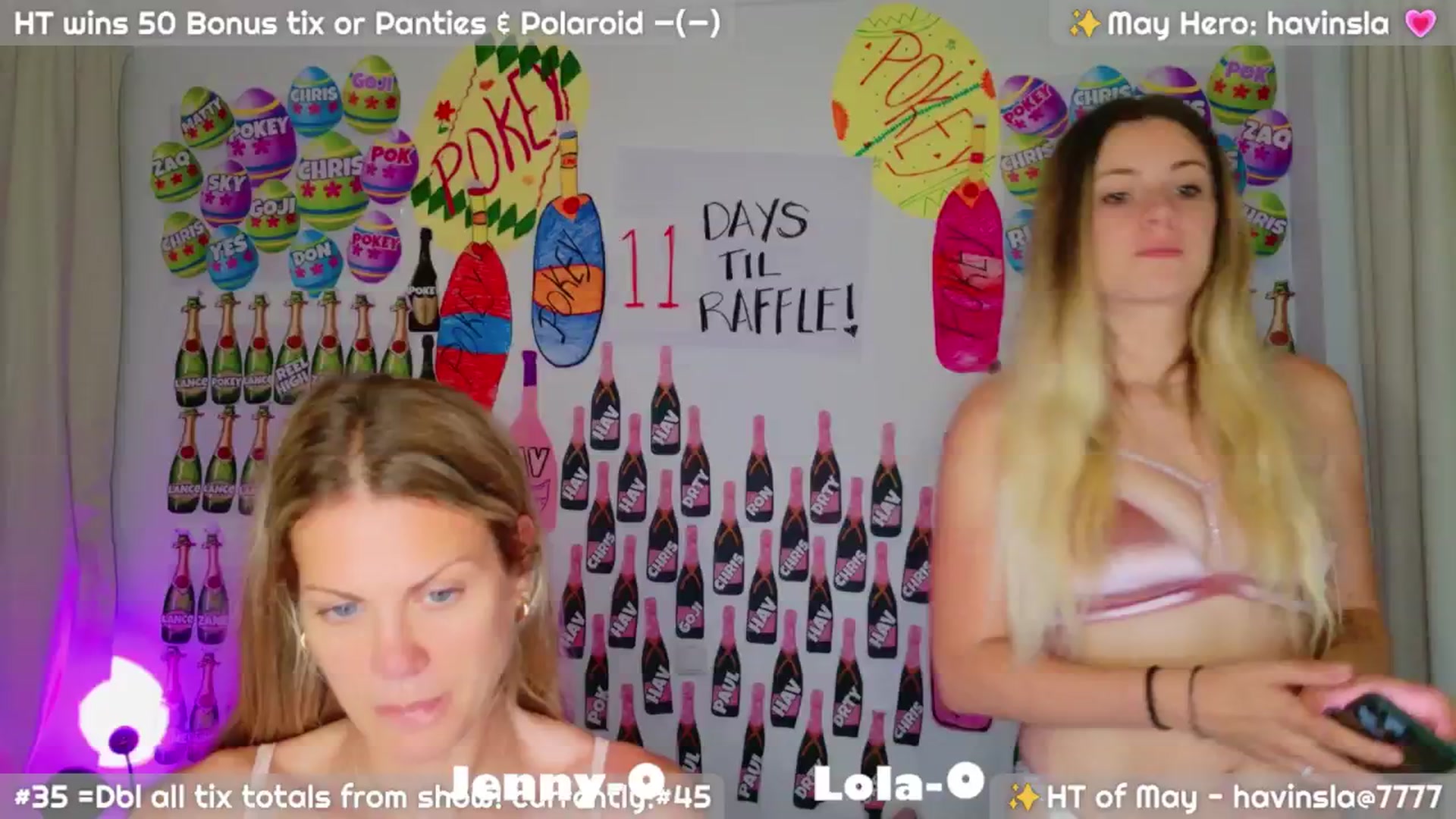 Gallery image thumbnail from CallUsBB's myfreecams stream on, 05/20/2025, 04:39 image 1 of 20