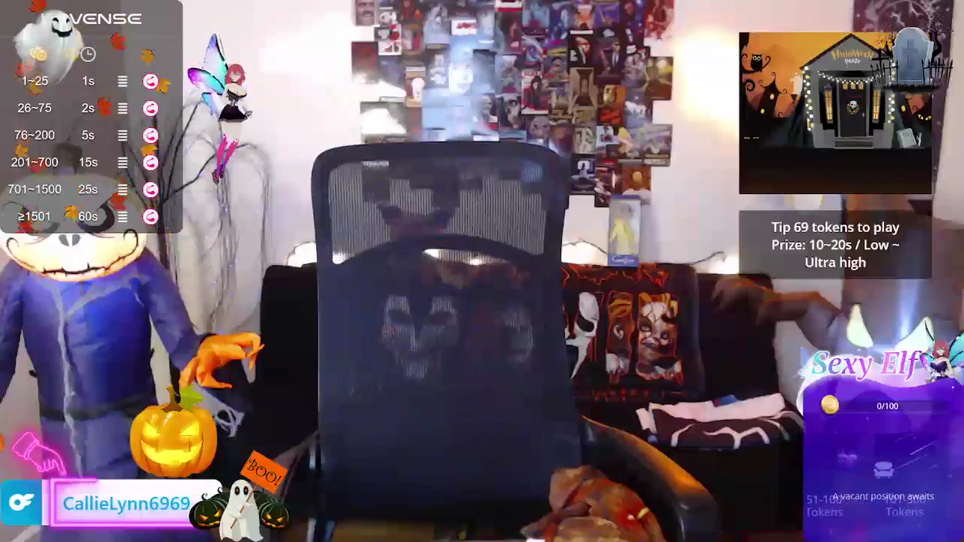 Gallery image thumbnail from CallieMyers's myfreecams stream on, 10/31/2023, 15:52 image 5 of 20
