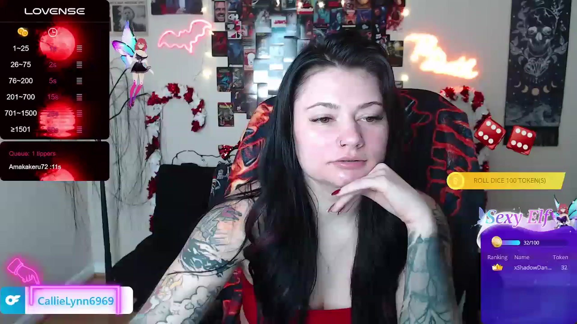 Gallery image thumbnail from CallieMyers's myfreecams stream on, 11/06/2023, 15:44 image 15 of 20