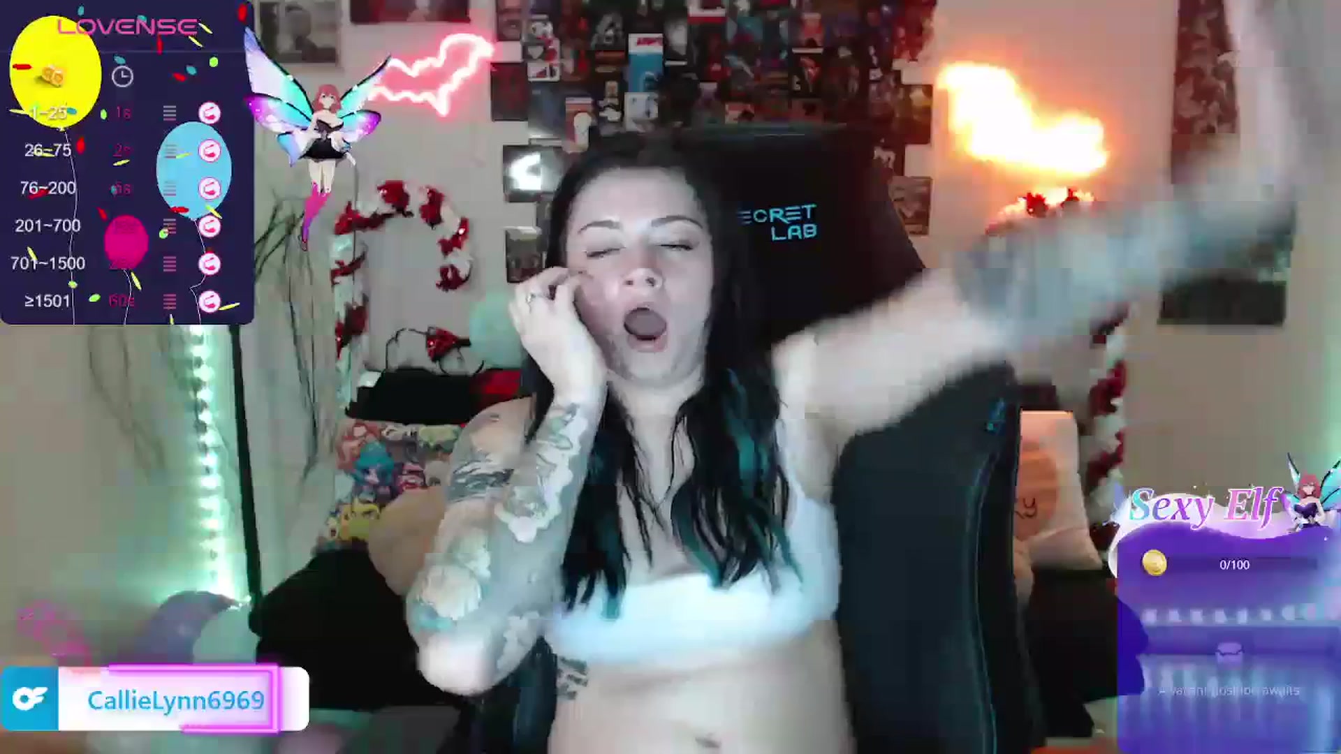 Gallery image thumbnail from CallieMyers's myfreecams stream on, 12/12/2023, 01:30 image 12 of 20