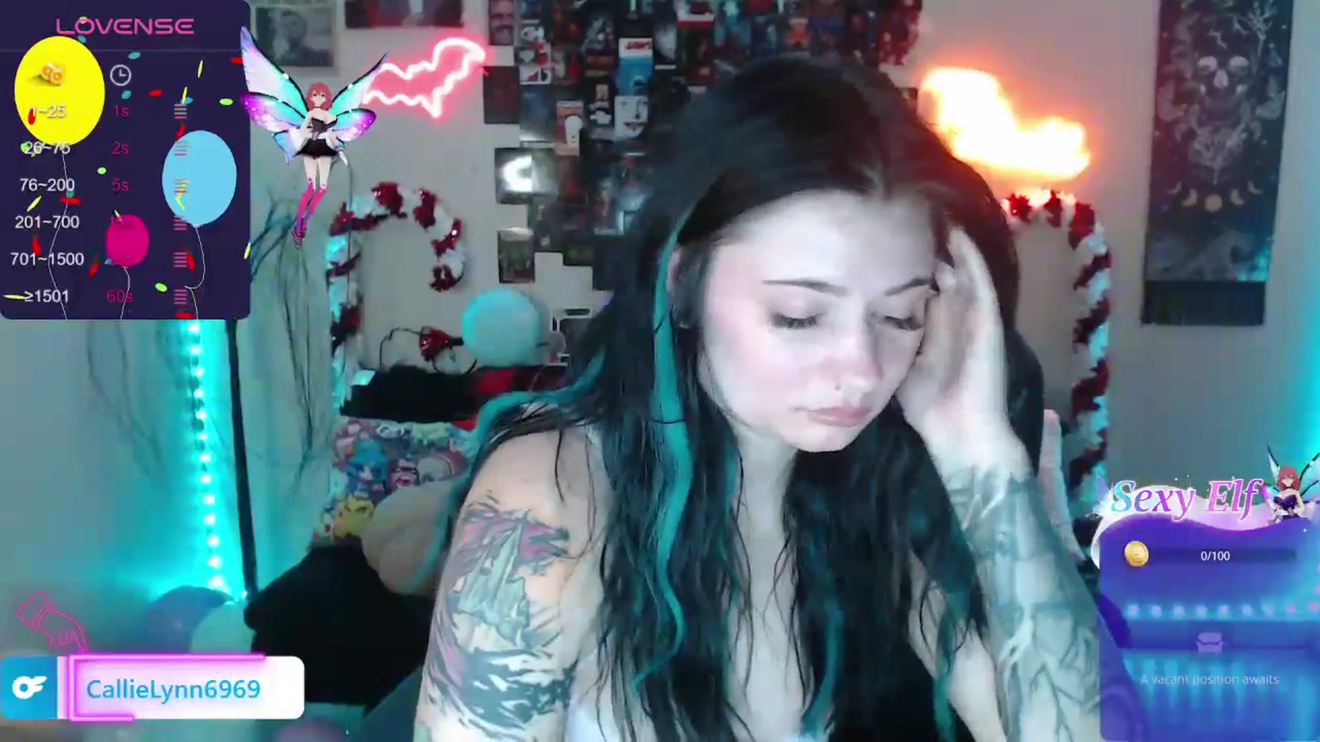 Gallery image thumbnail from CallieMyers's myfreecams stream on, 12/12/2023, 01:30 image 4 of 20
