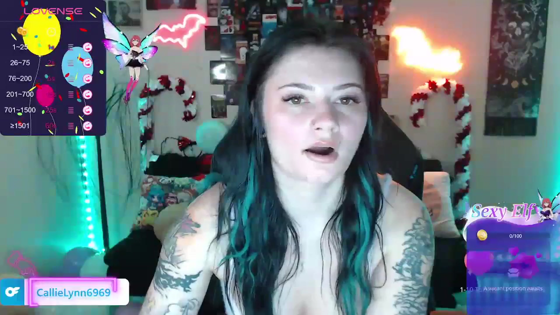 Gallery image thumbnail from CallieMyers's myfreecams stream on, 12/12/2023, 01:30 image 6 of 20