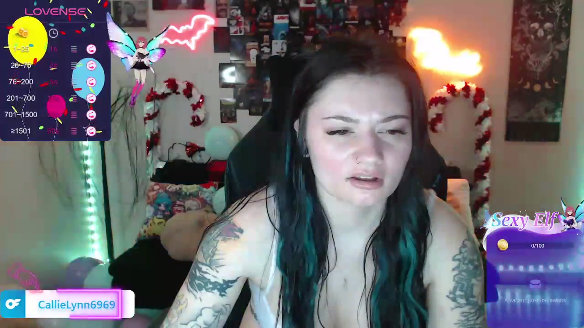 Gallery image thumbnail from CallieMyers's myfreecams stream on, 12/12/2023, 01:30 image 13 of 20