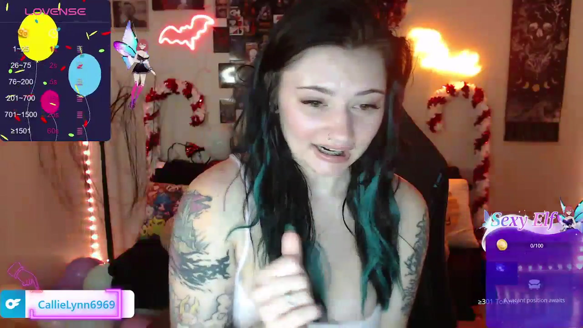 Gallery image thumbnail from CallieMyers's myfreecams stream on, 12/12/2023, 01:30 image 18 of 20