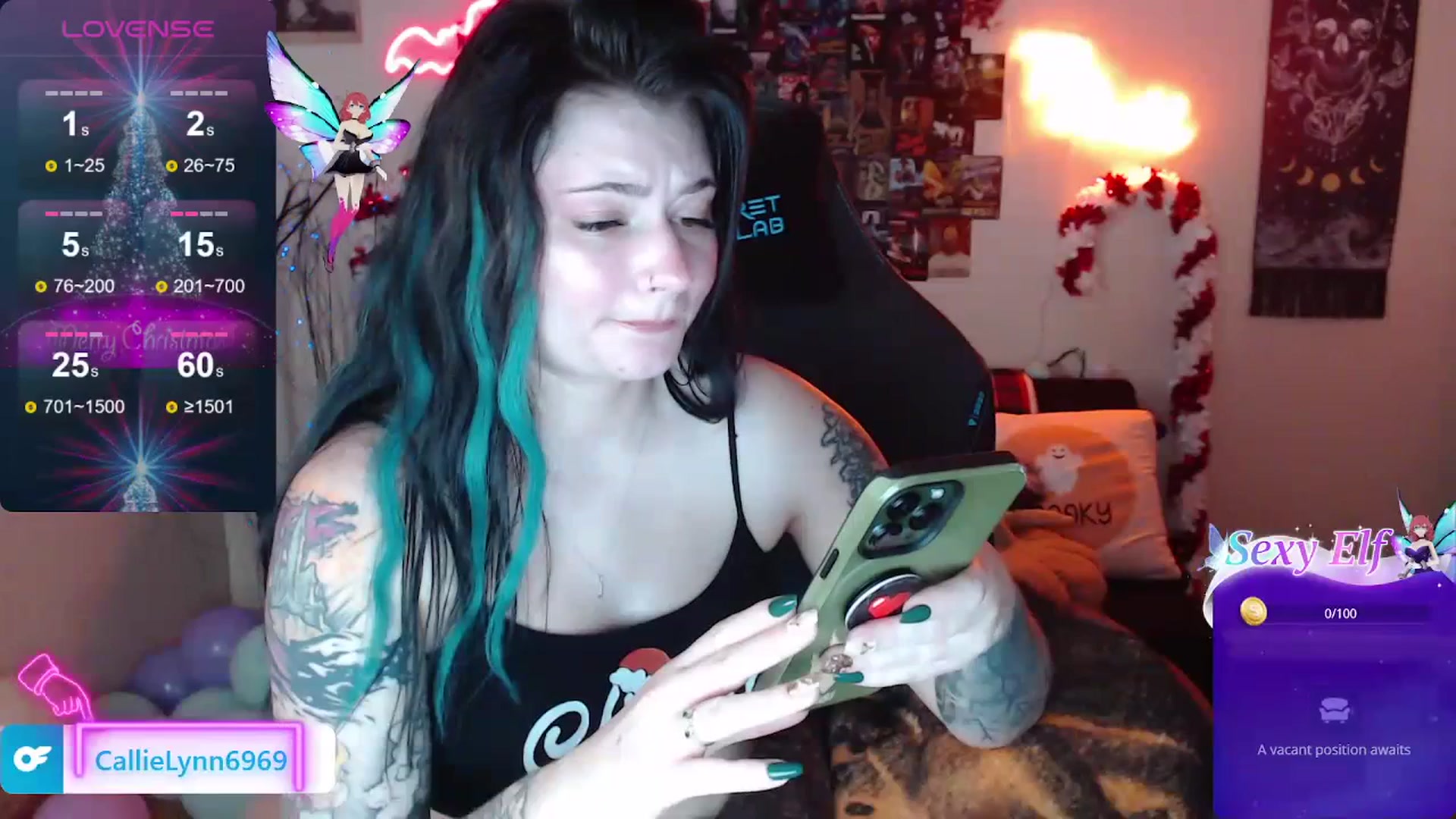 Gallery image thumbnail from CallieMyers's myfreecams stream on, 12/13/2023, 16:50 image 17 of 20