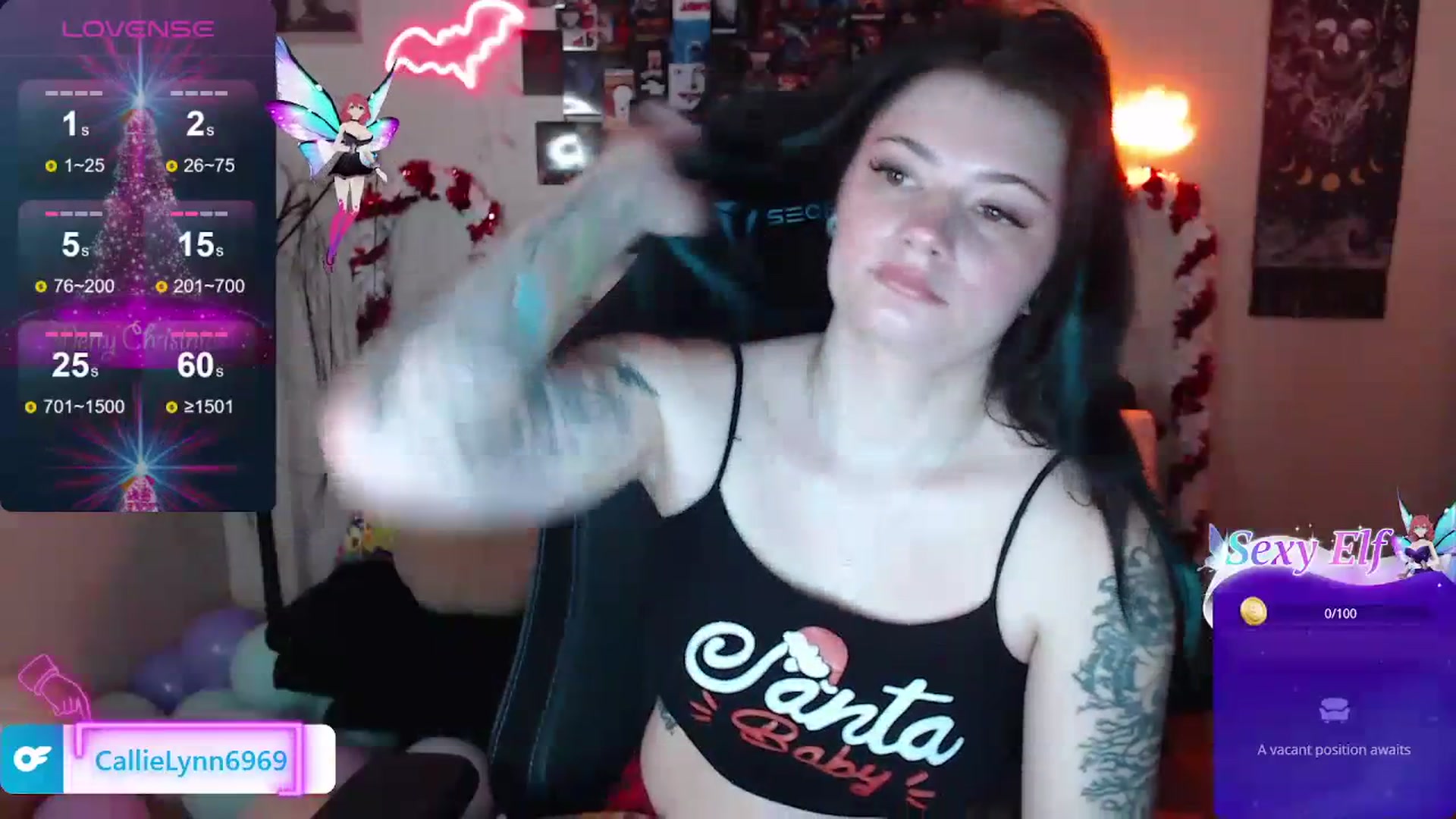 Gallery image thumbnail from CallieMyers's myfreecams stream on, 12/13/2023, 16:50 image 10 of 20