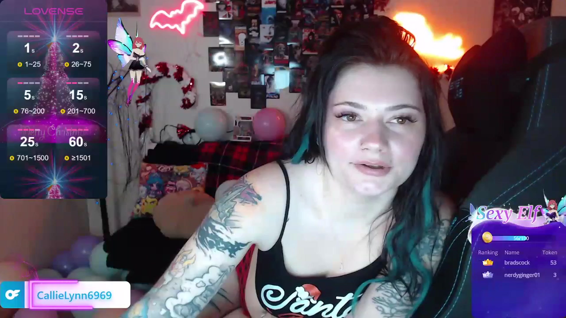 Gallery image thumbnail from CallieMyers's myfreecams stream on, 12/13/2023, 17:25 image 1 of 20