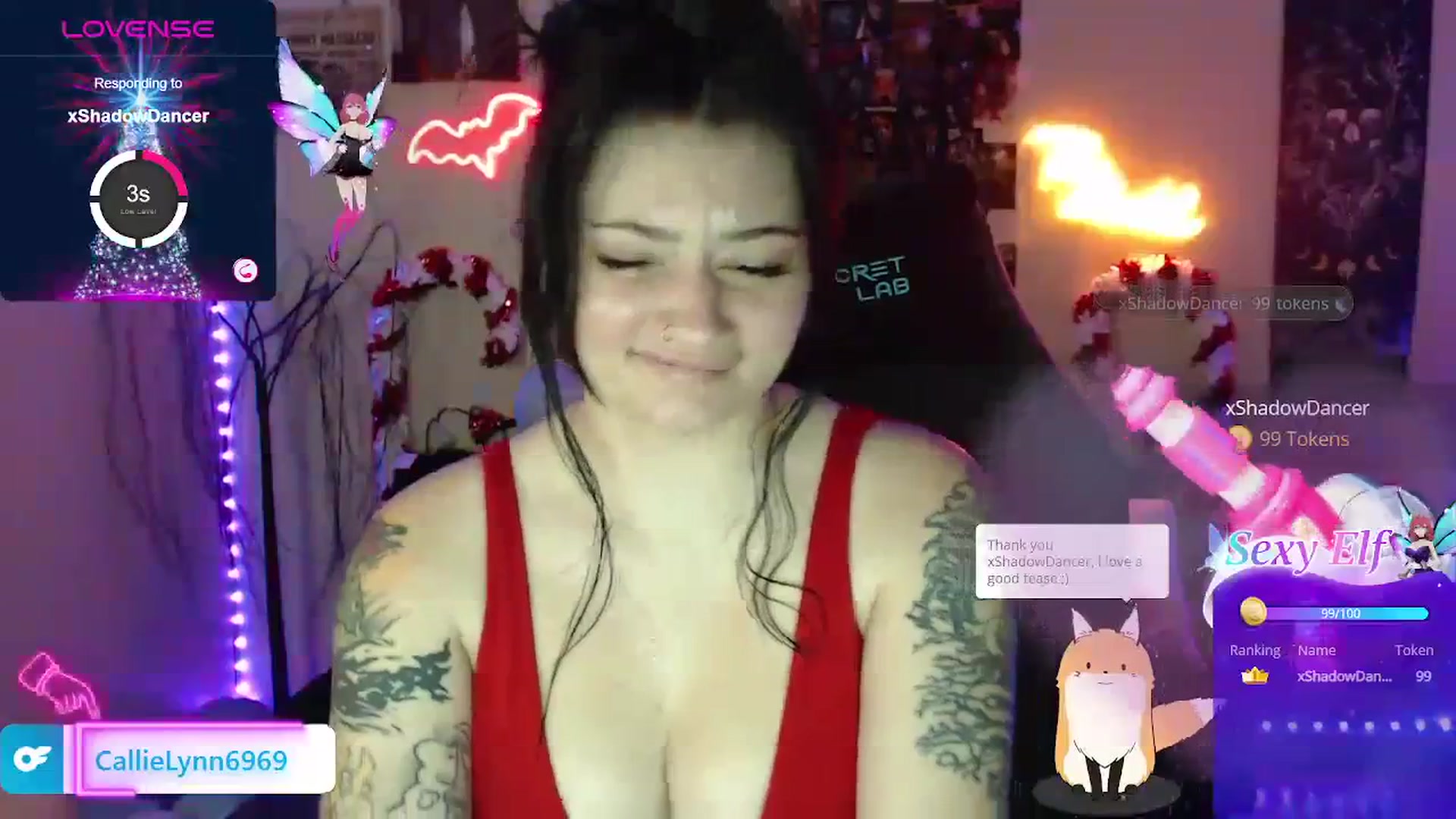 Gallery image thumbnail from CallieMyers's myfreecams stream on, 12/15/2023, 01:40 image 11 of 20
