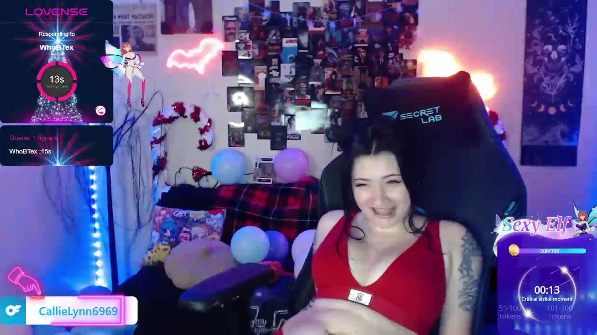 Gallery image thumbnail from CallieMyers's myfreecams stream on, 12/15/2023, 01:40 image 18 of 20