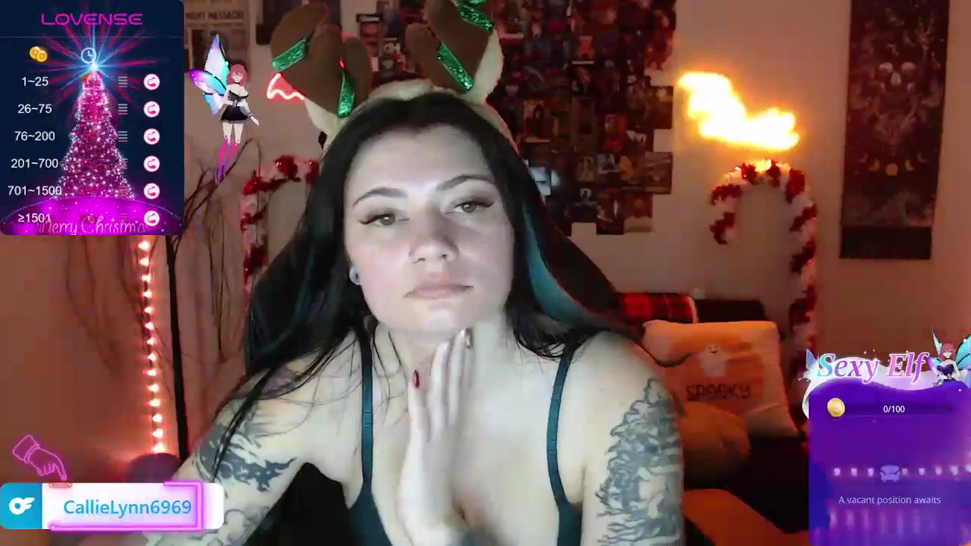 Gallery image thumbnail from CallieMyers's myfreecams stream on, 12/19/2023, 24:44 image 18 of 20