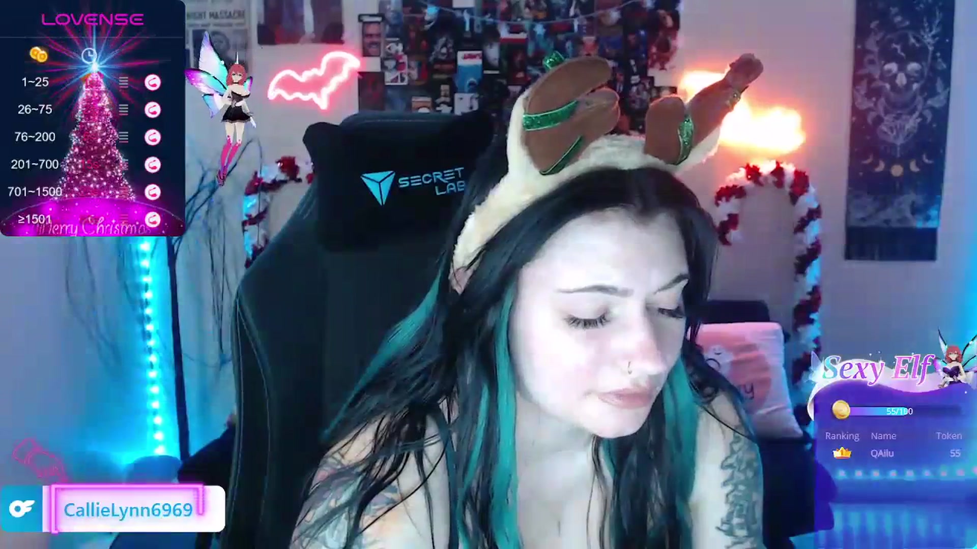 Gallery image thumbnail from CallieMyers's myfreecams stream on, 12/19/2023, 24:44 image 6 of 20
