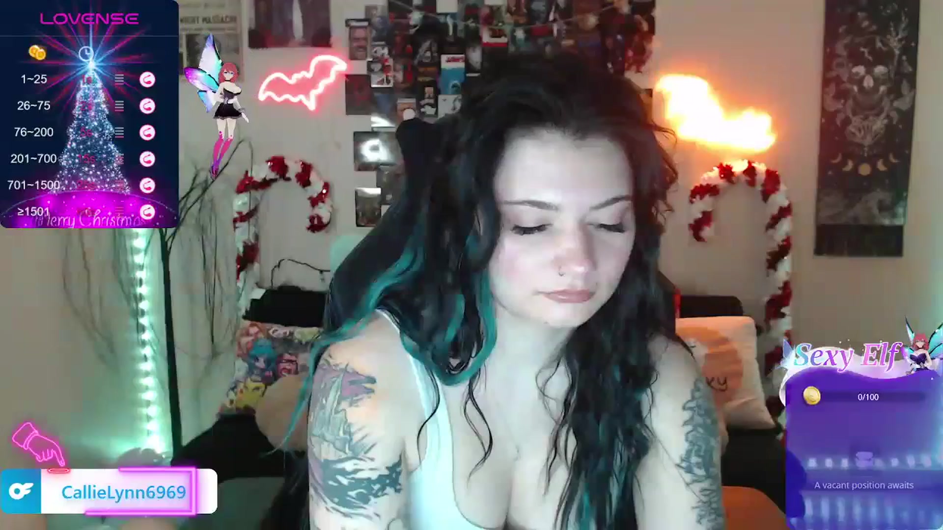 Gallery image thumbnail from CallieMyers's myfreecams stream on, 12/22/2023, 16:30 image 1 of 20